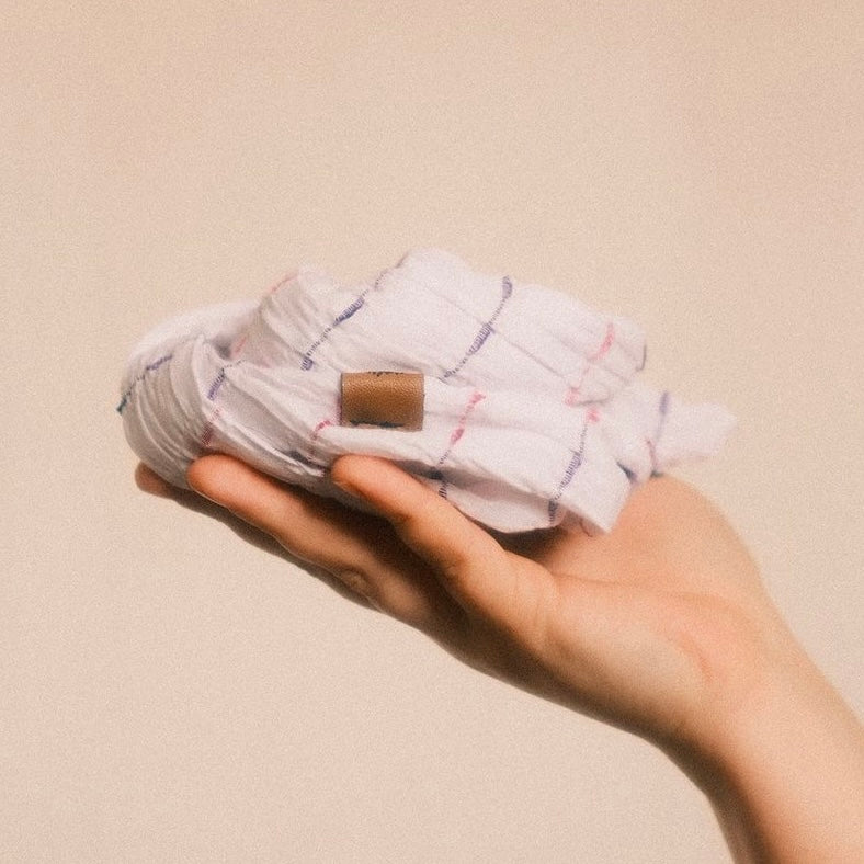 Drahthaarband breit Boho weiß