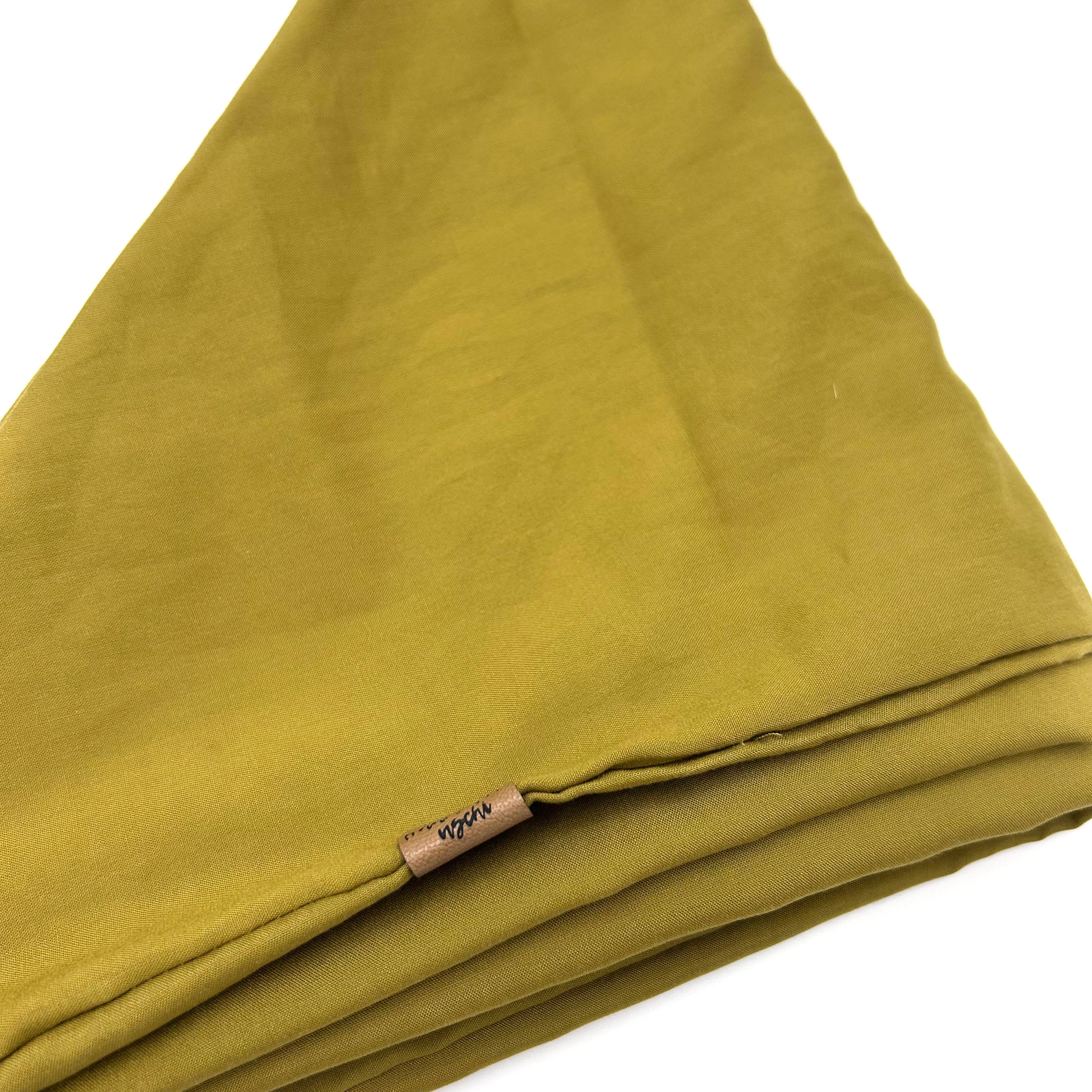 XXL Dreieckstuch  - soft touch Olivegrün