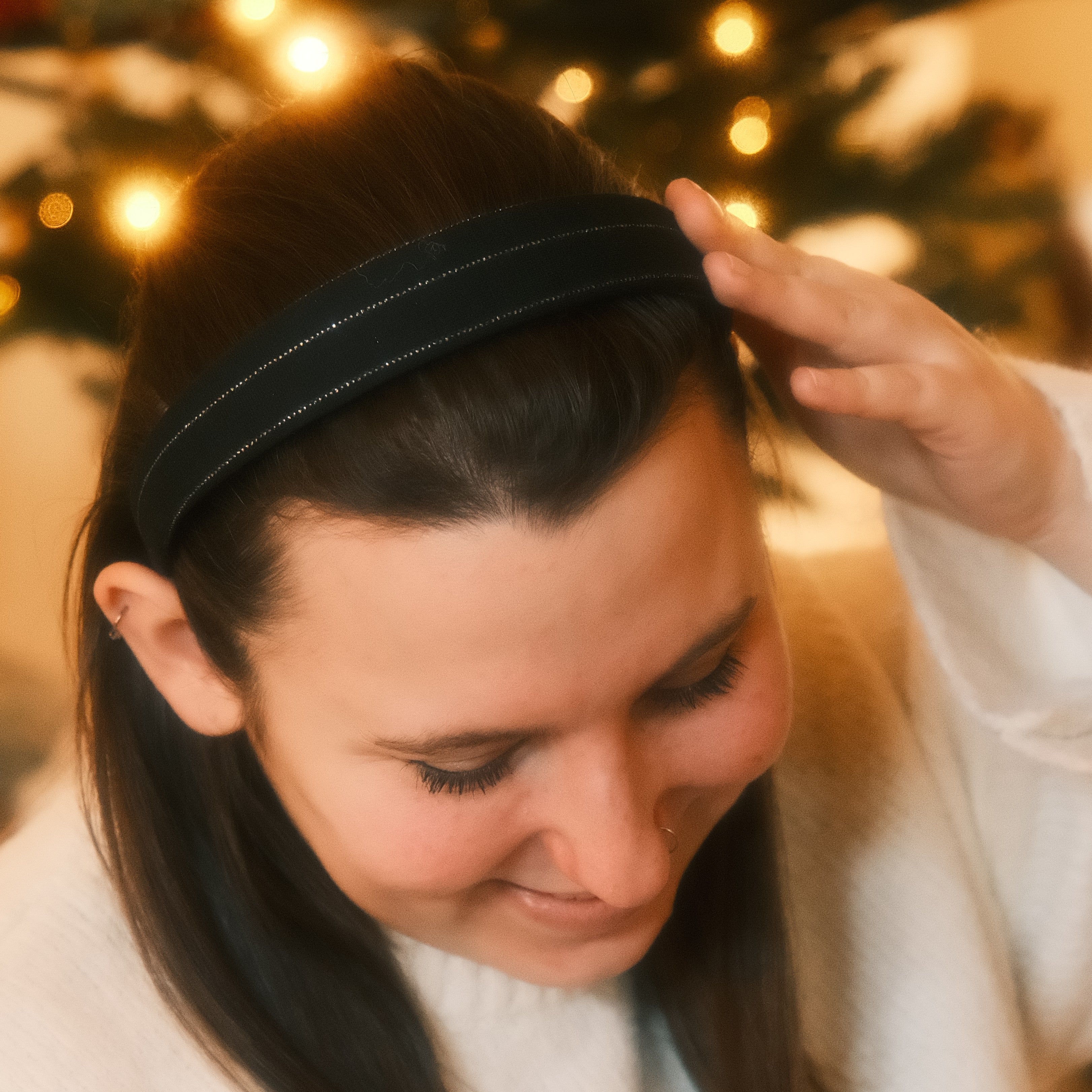 Anne - Streifen Silber