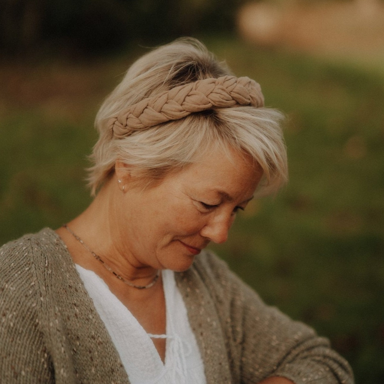 Carlotta in breit - Beige