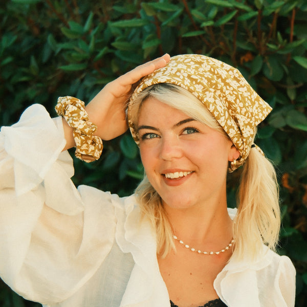 Bandana - Olive Blossom