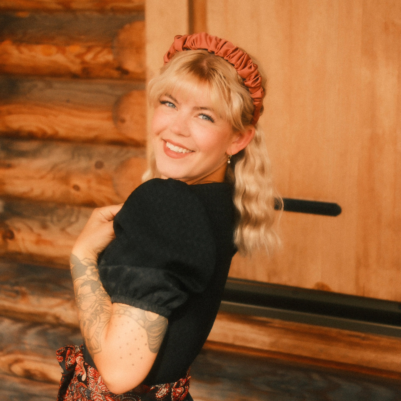 Ronja - Satin Kupferpfirsich