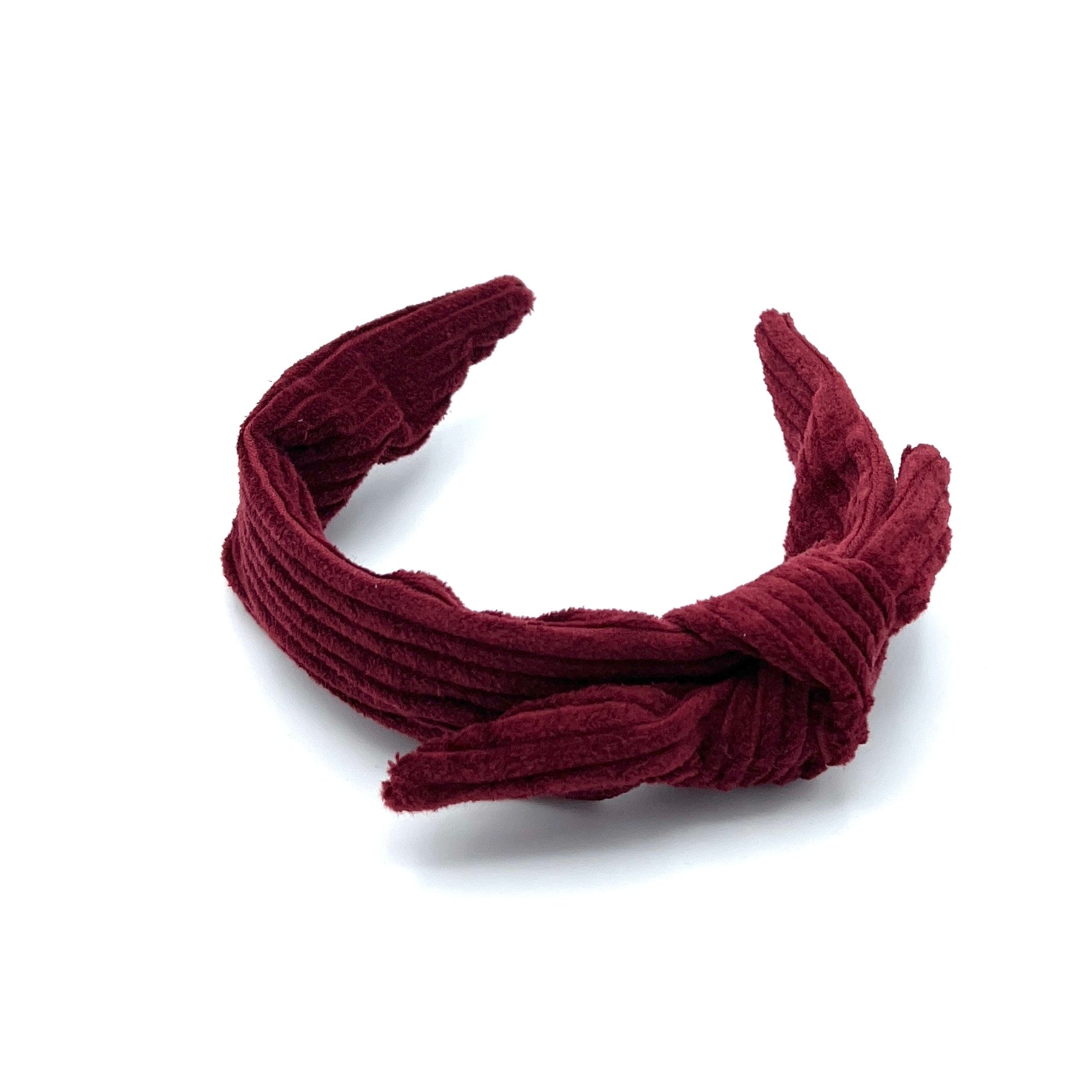 Heidi 4 in 1 Weinrot Haarreif Schleife