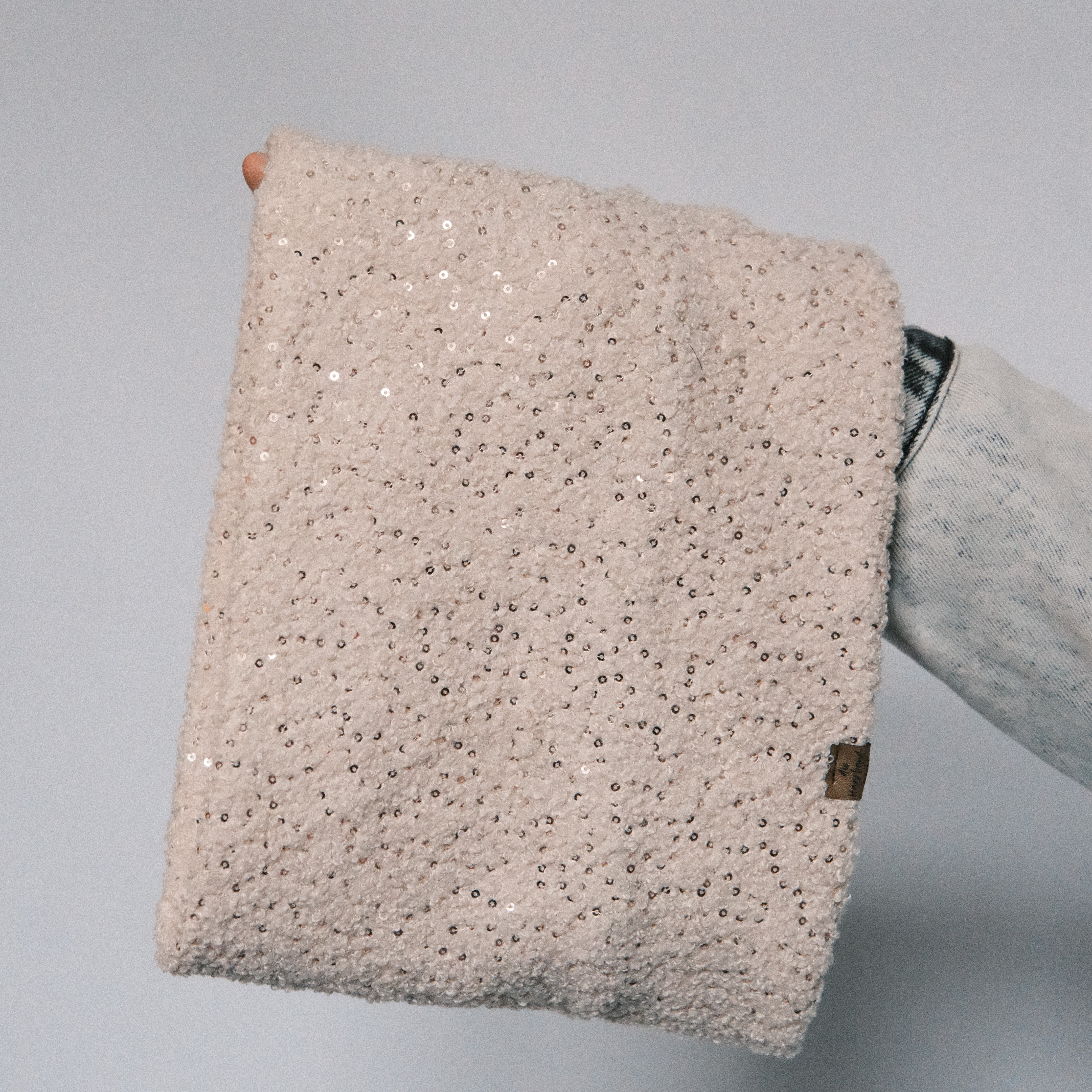 Loop - Teddy Pailletten Beige