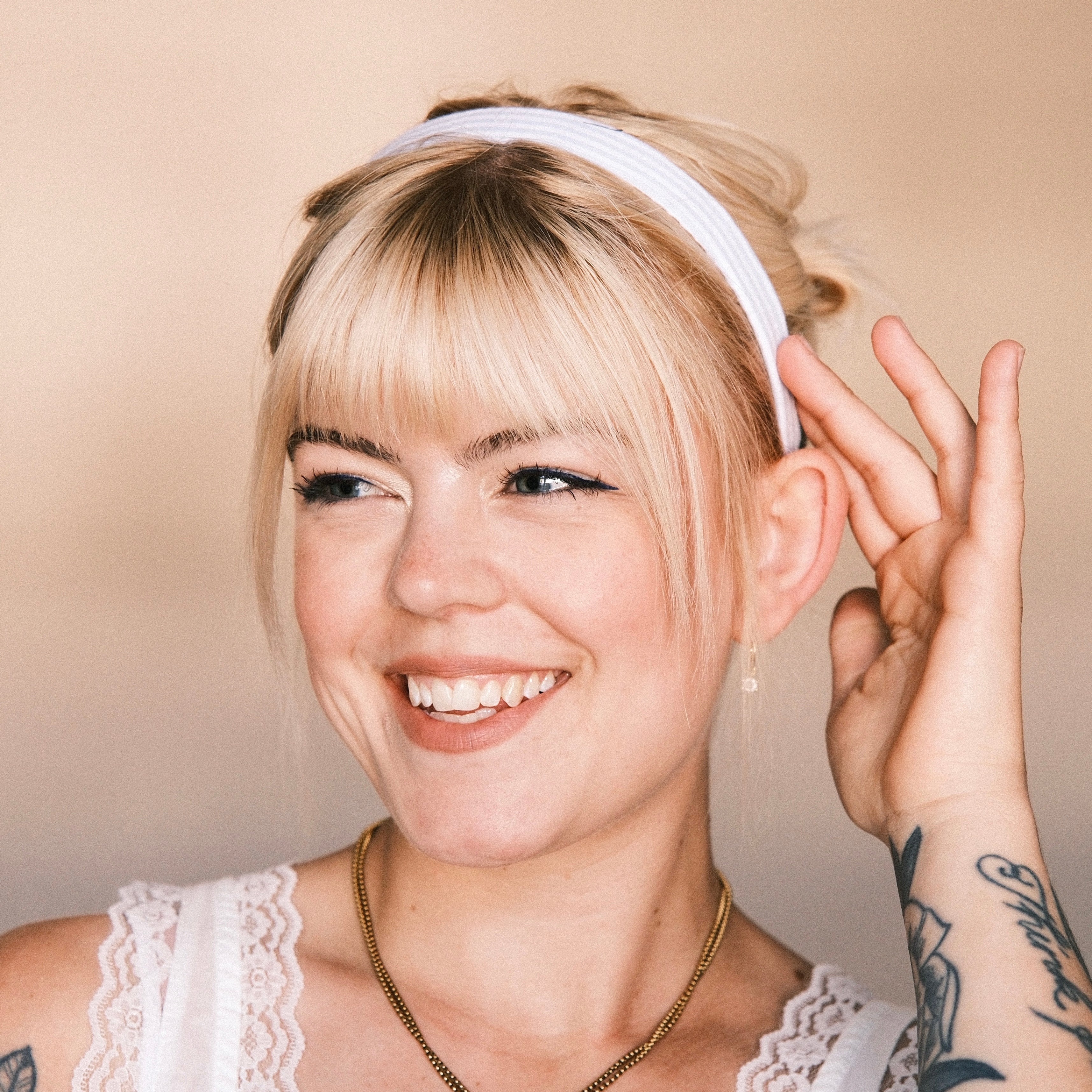 Anna - gestreift rosa