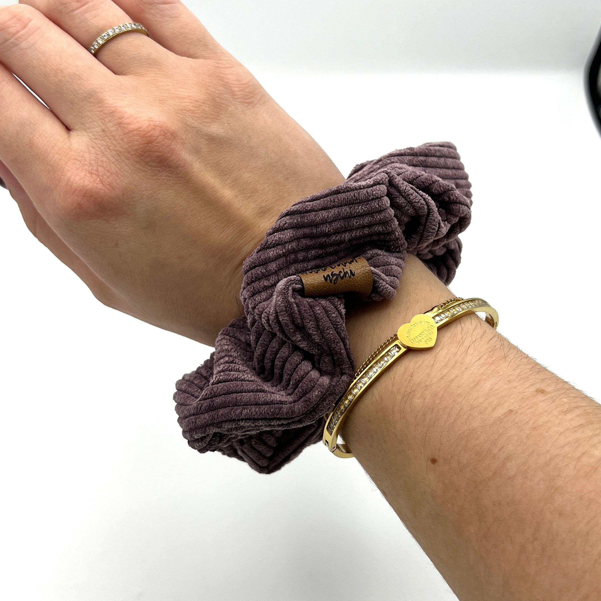 Scrunchie Cord Mauve