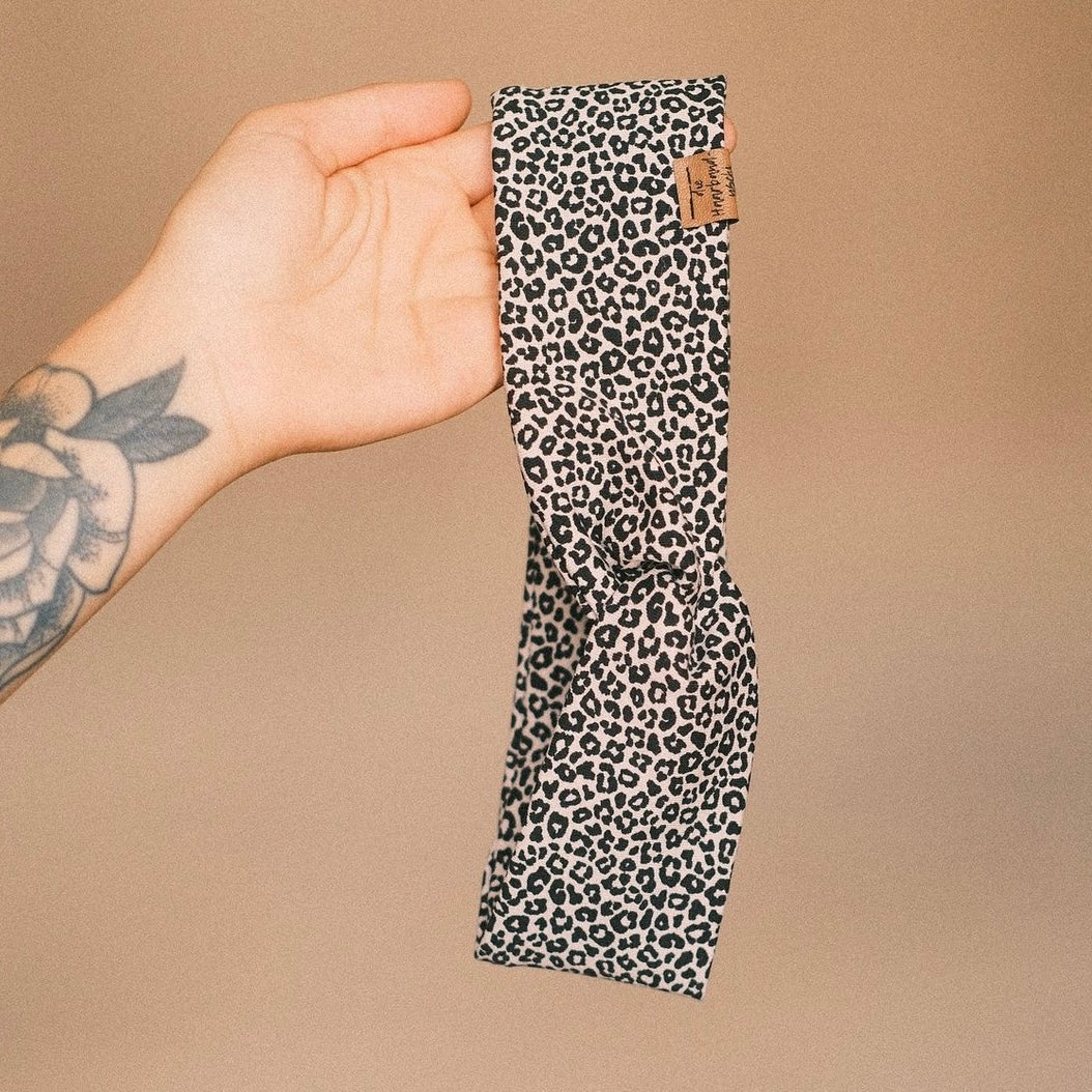 Basic Haarband - leo hell