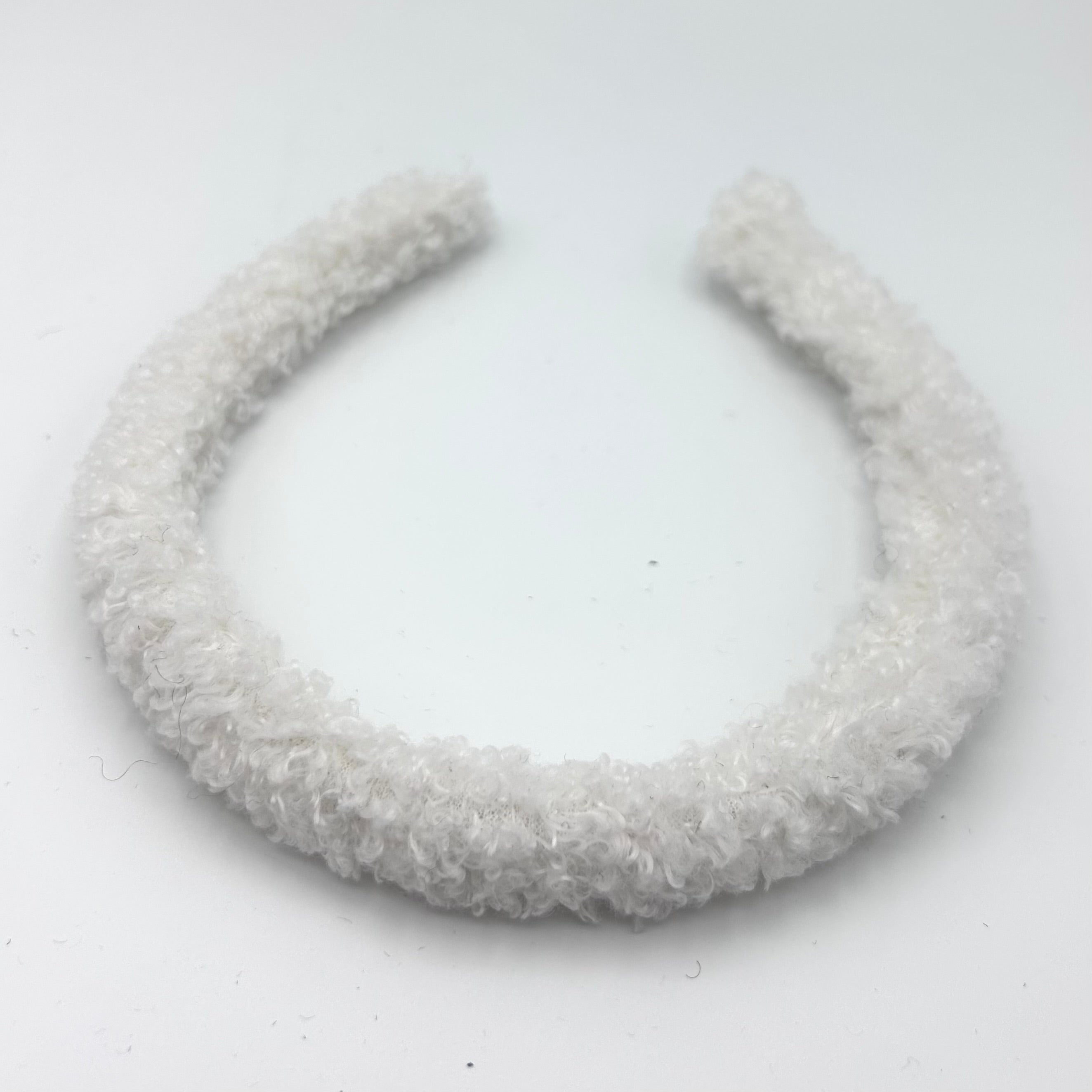 Lina Teddy Weiß Haarreif