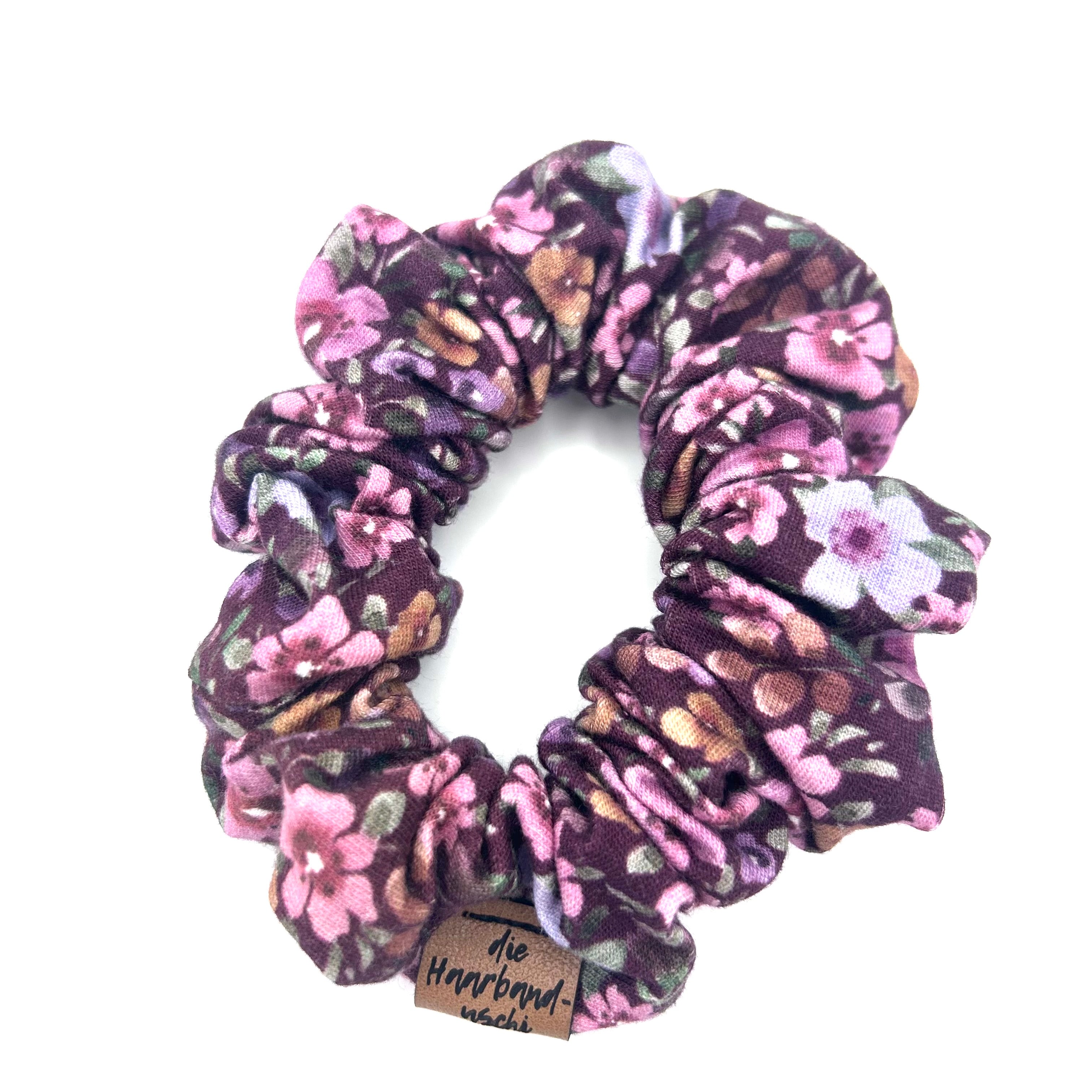 Scrunchie - Cottage Garden Berry