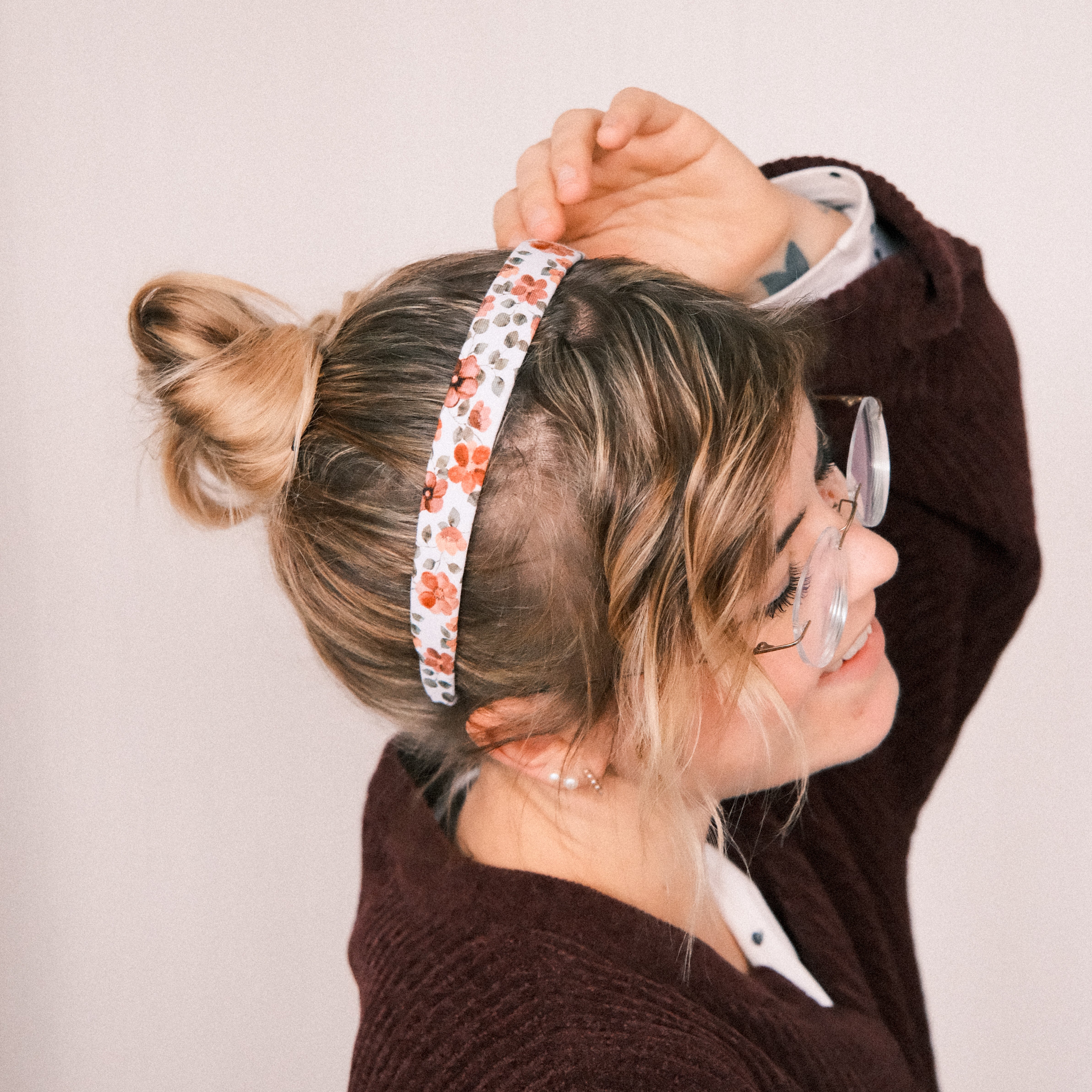 Anna - Blumenkranz Orange