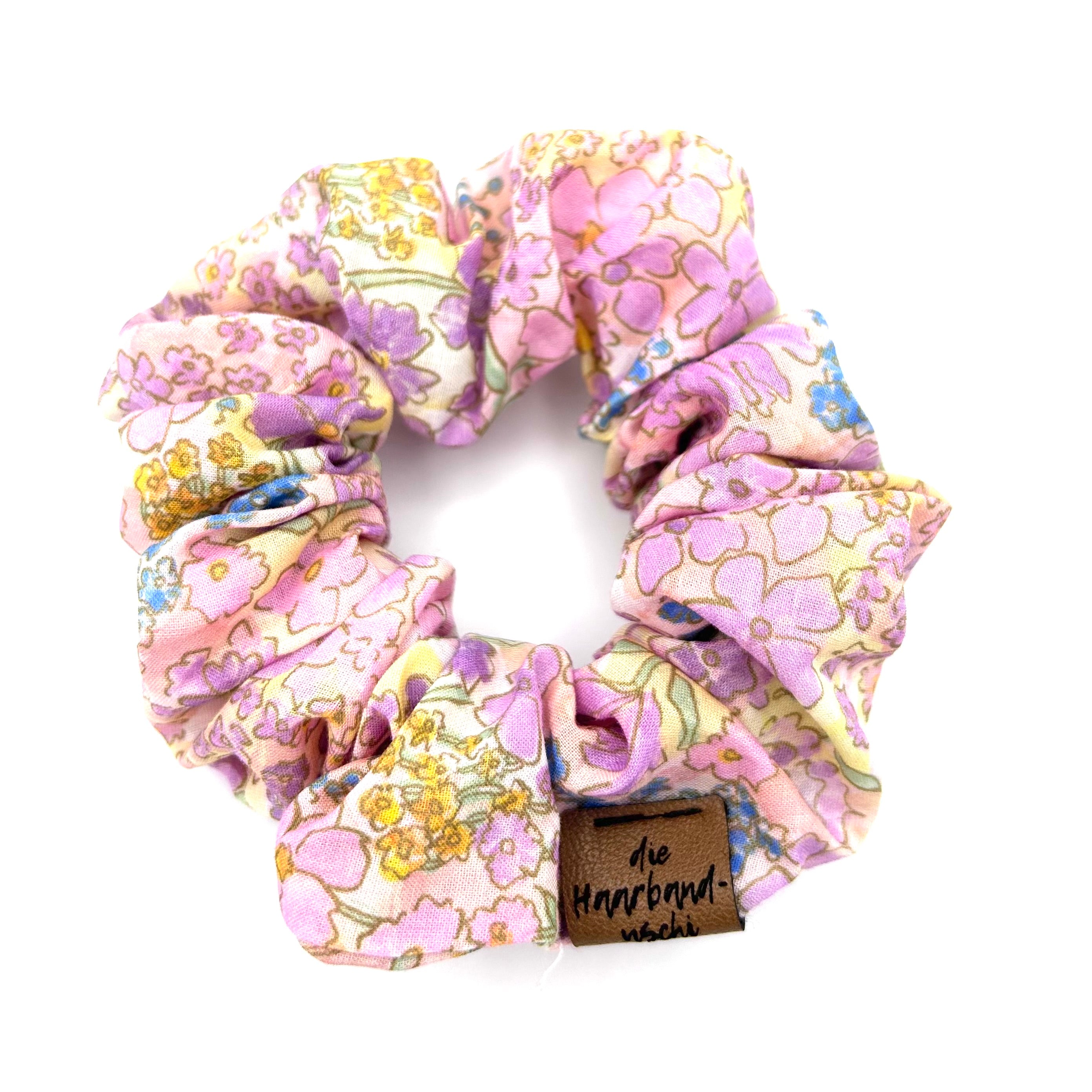 Scrunchie - Rosa Gartenparty