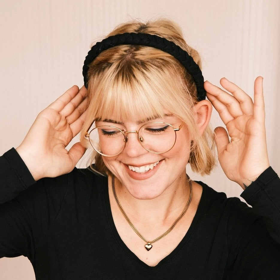 Leni - Glitzer schwarz