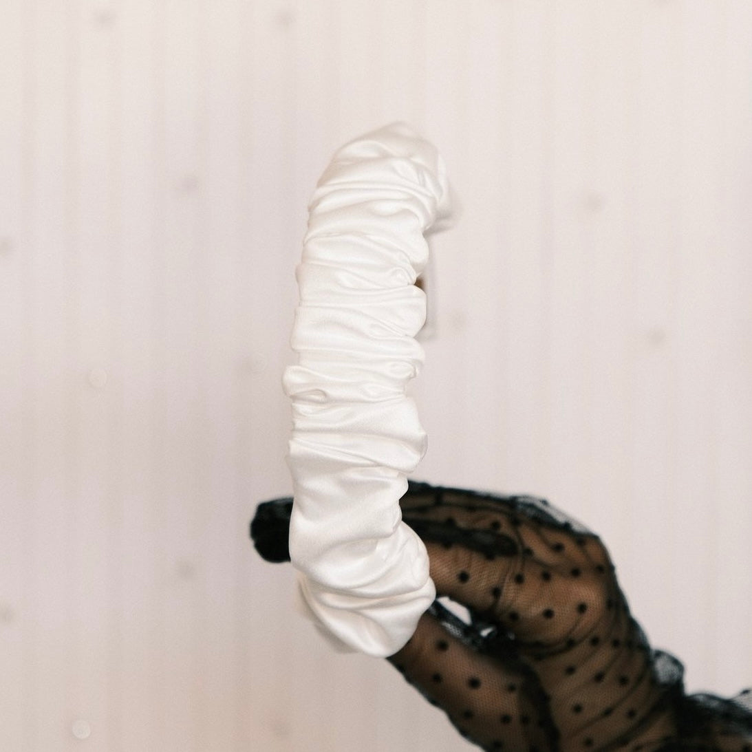 Ronja - Wedding weiß - Haarreif gerafft