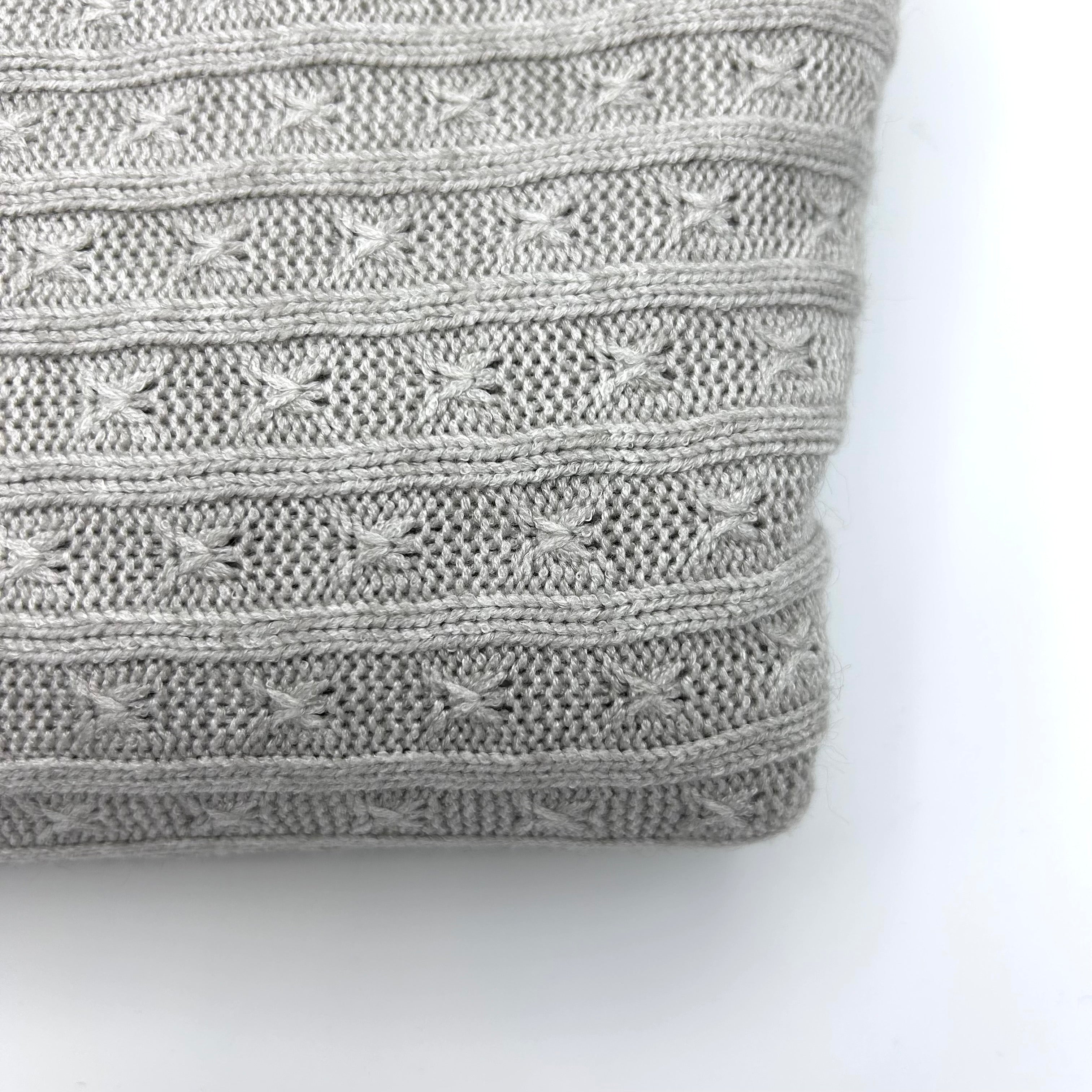 Schal - Strick Creme