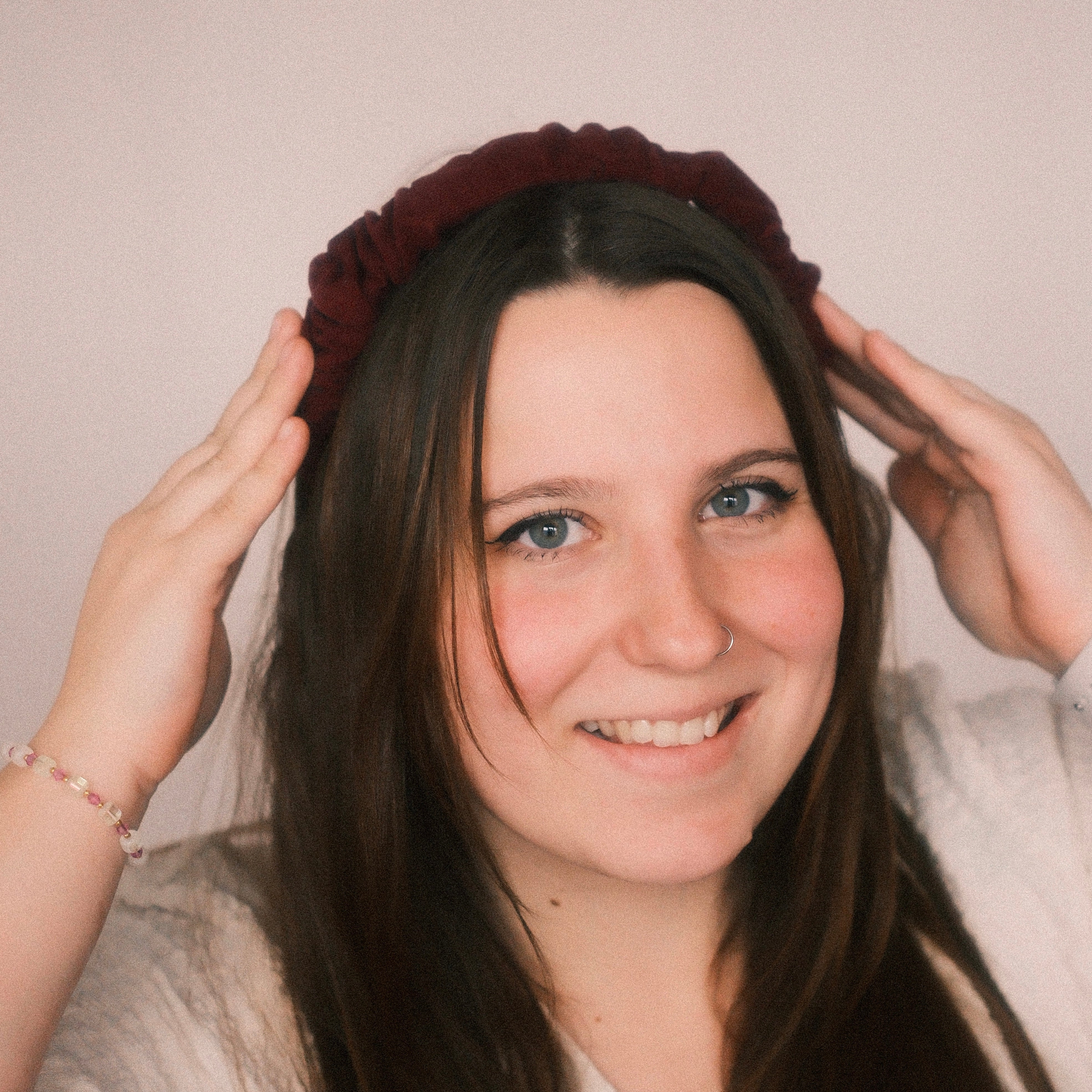 Ronja - Feincord Dunkelrot