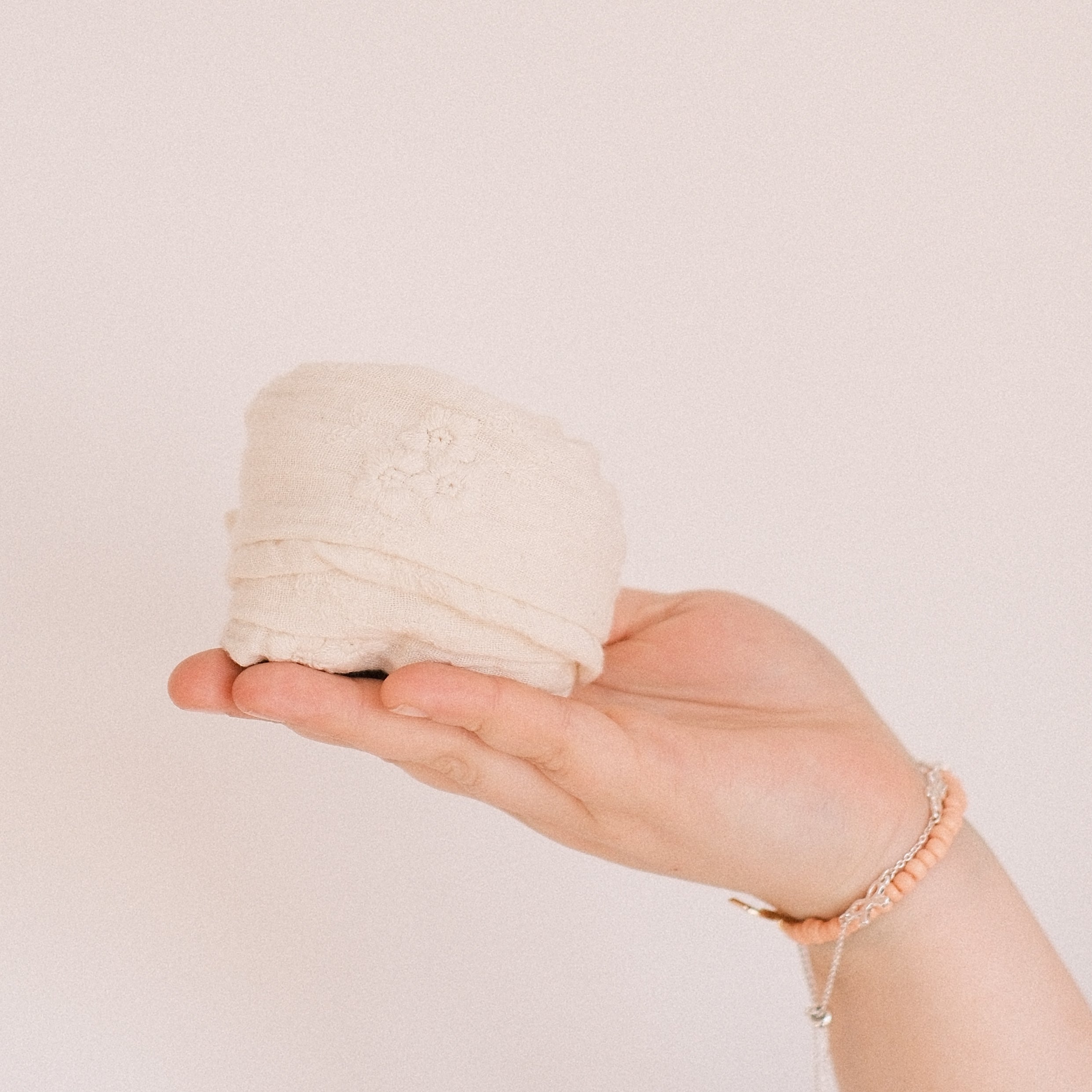 Drahthaarband schmal - soft luxury Creme