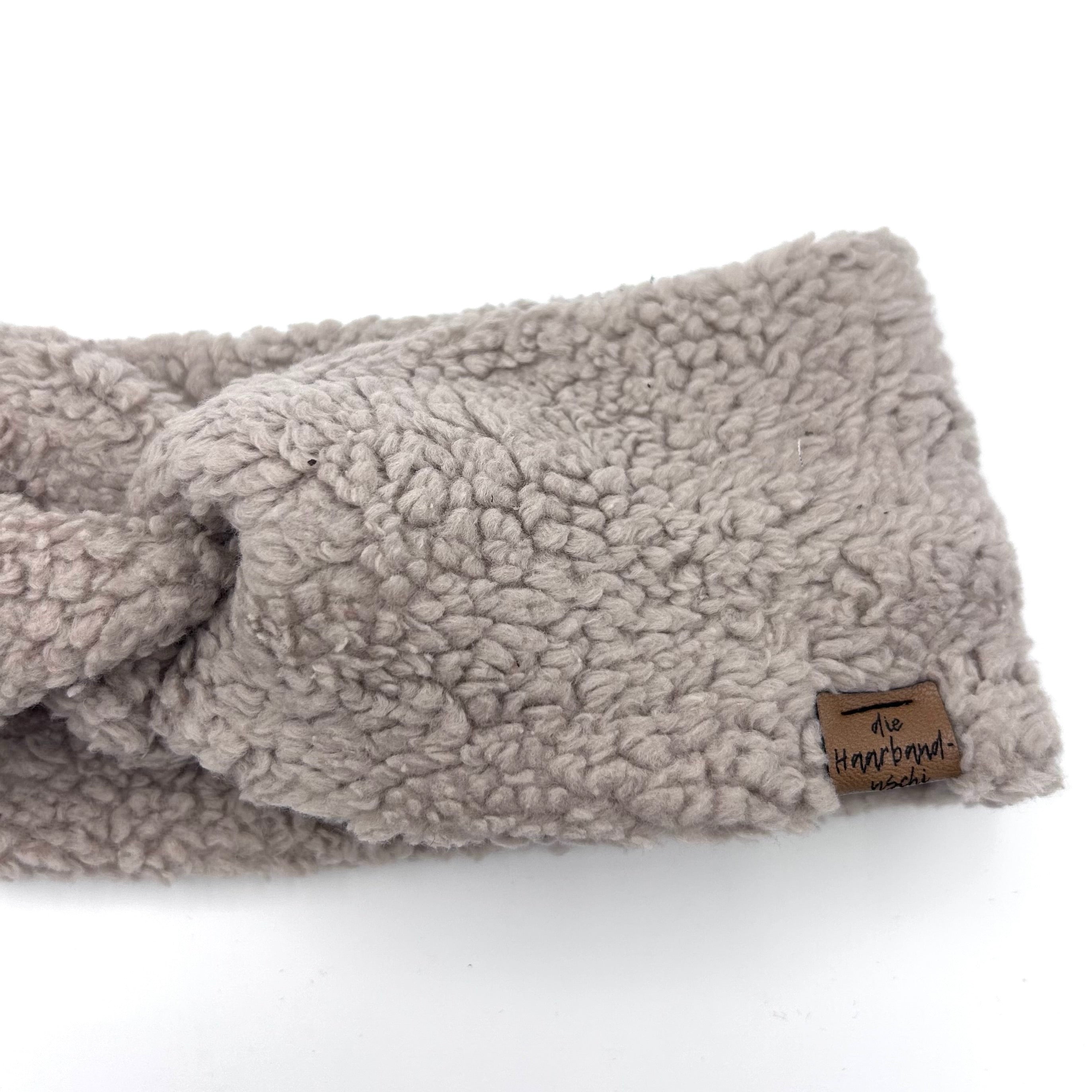 Basic Haarband - Teddy Sand