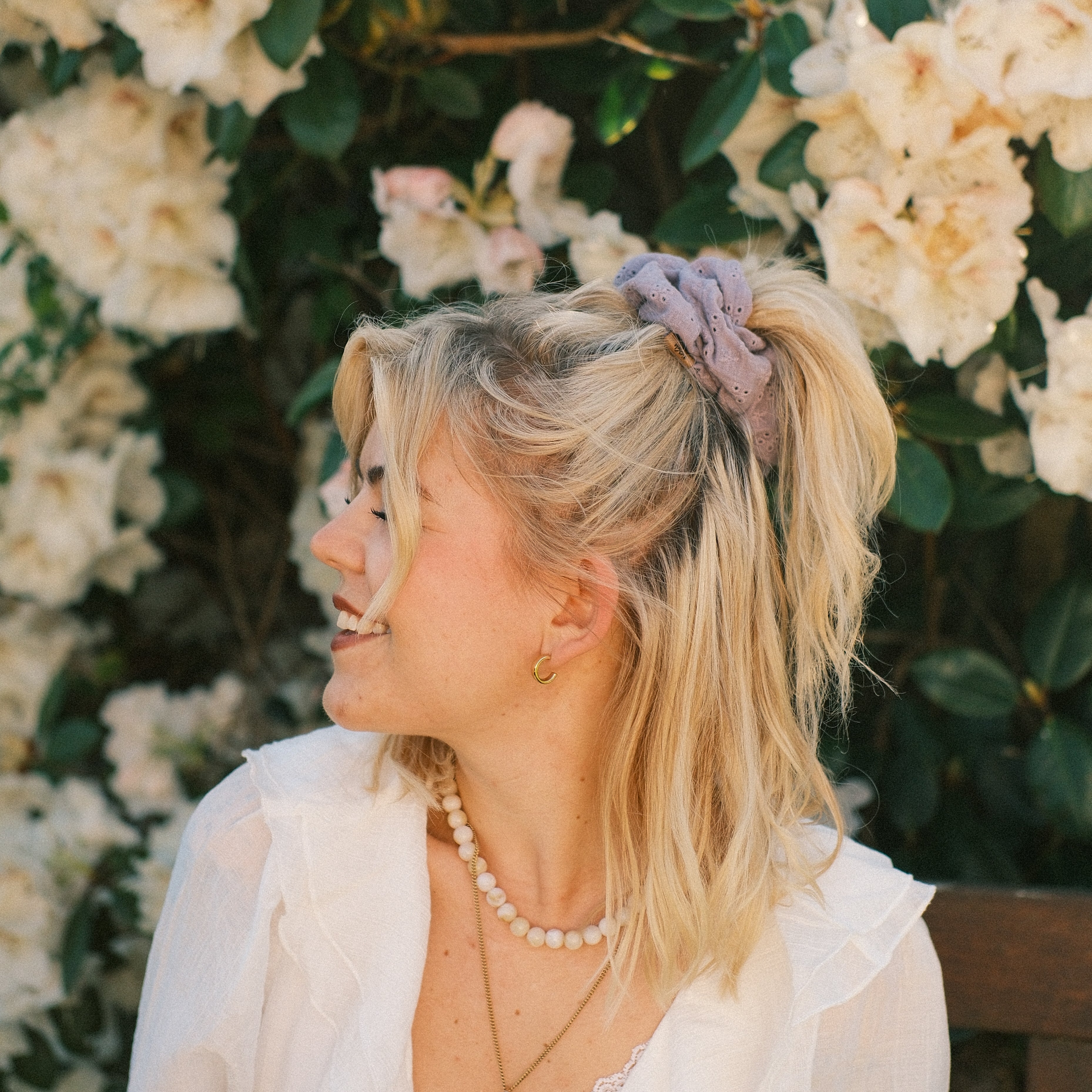 Big Scrunchie - Cotton Dream Flieder