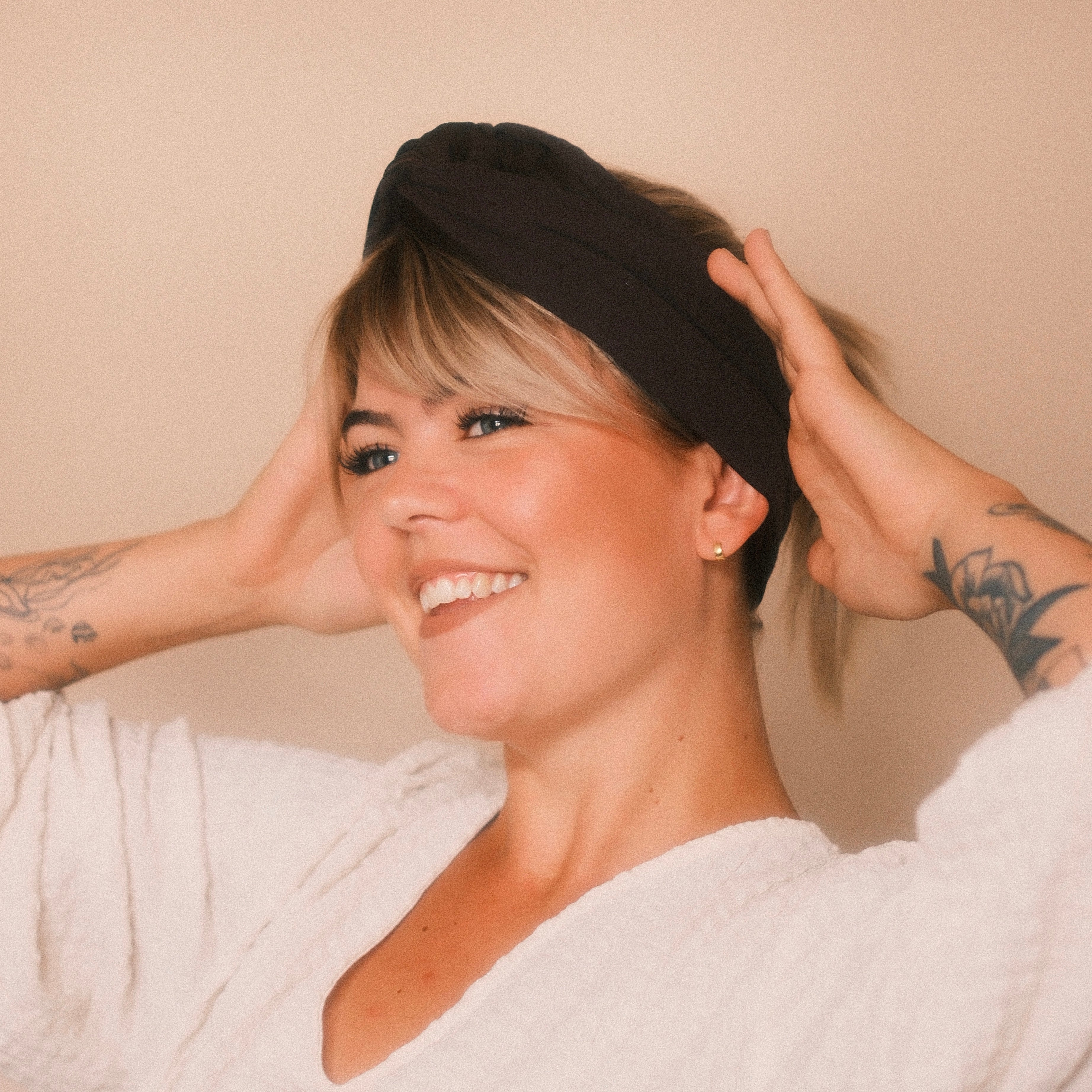 Drahthaarband 2 Seiten Chocolate