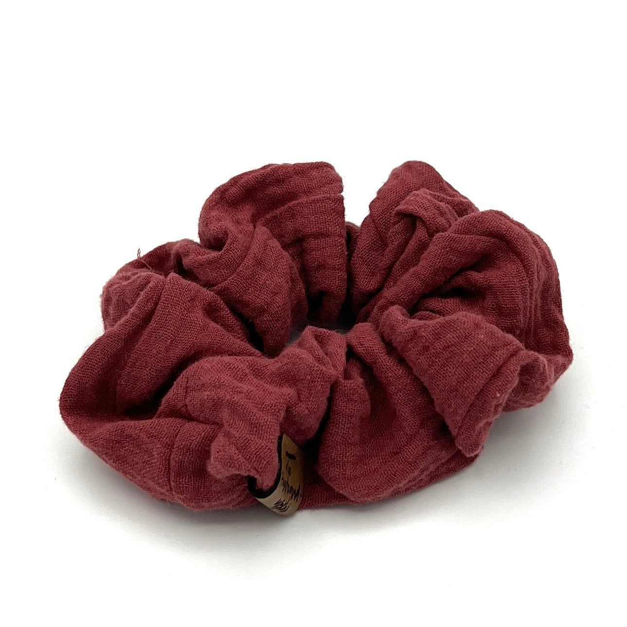 Scrunchie Musselin Rosé