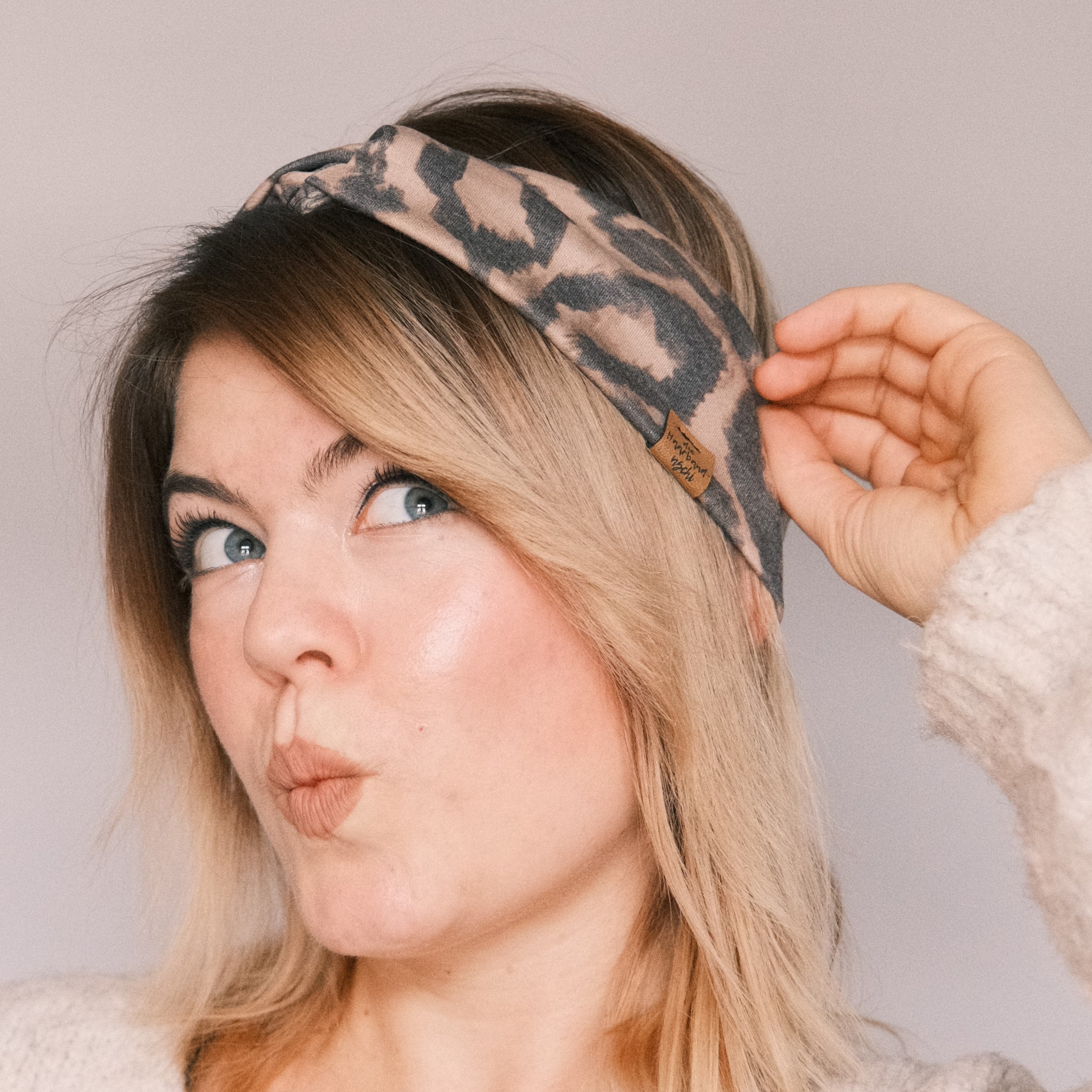 Basic Haarband - Leo Soft