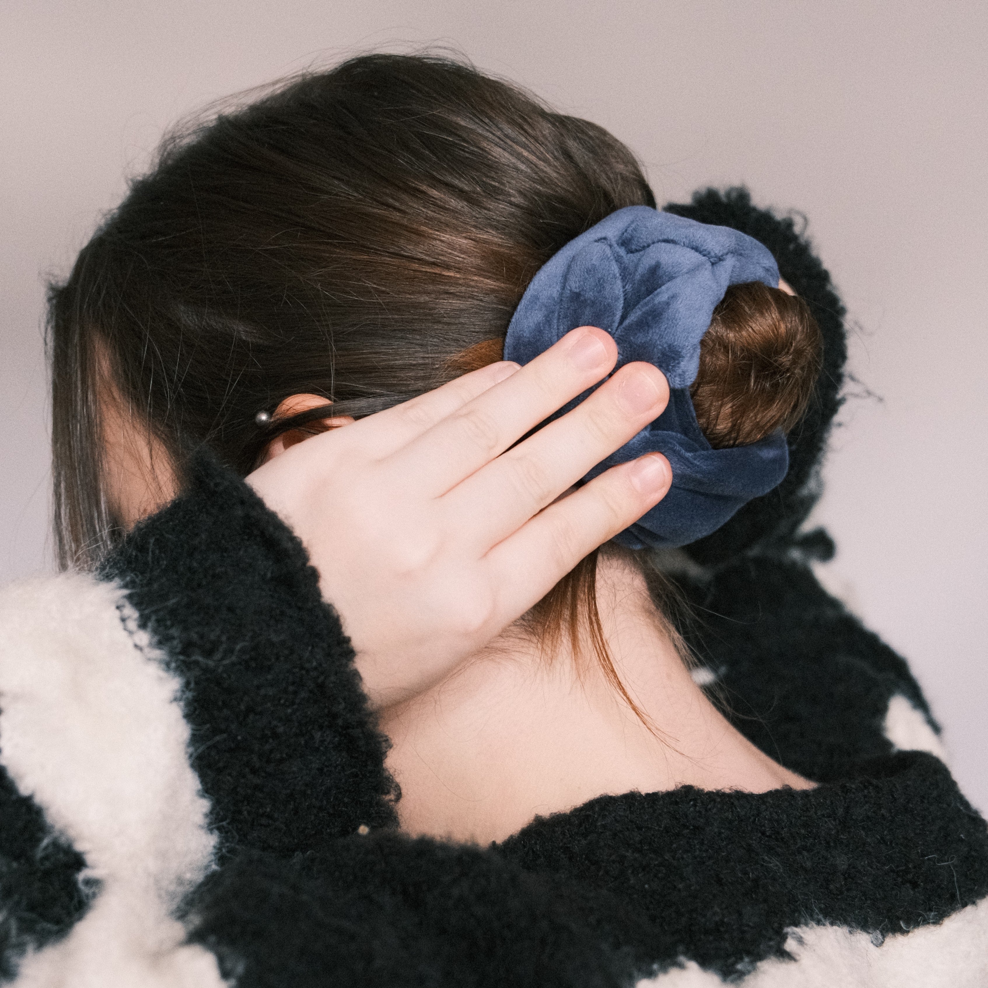 Dutti - Samt Indigo Blau