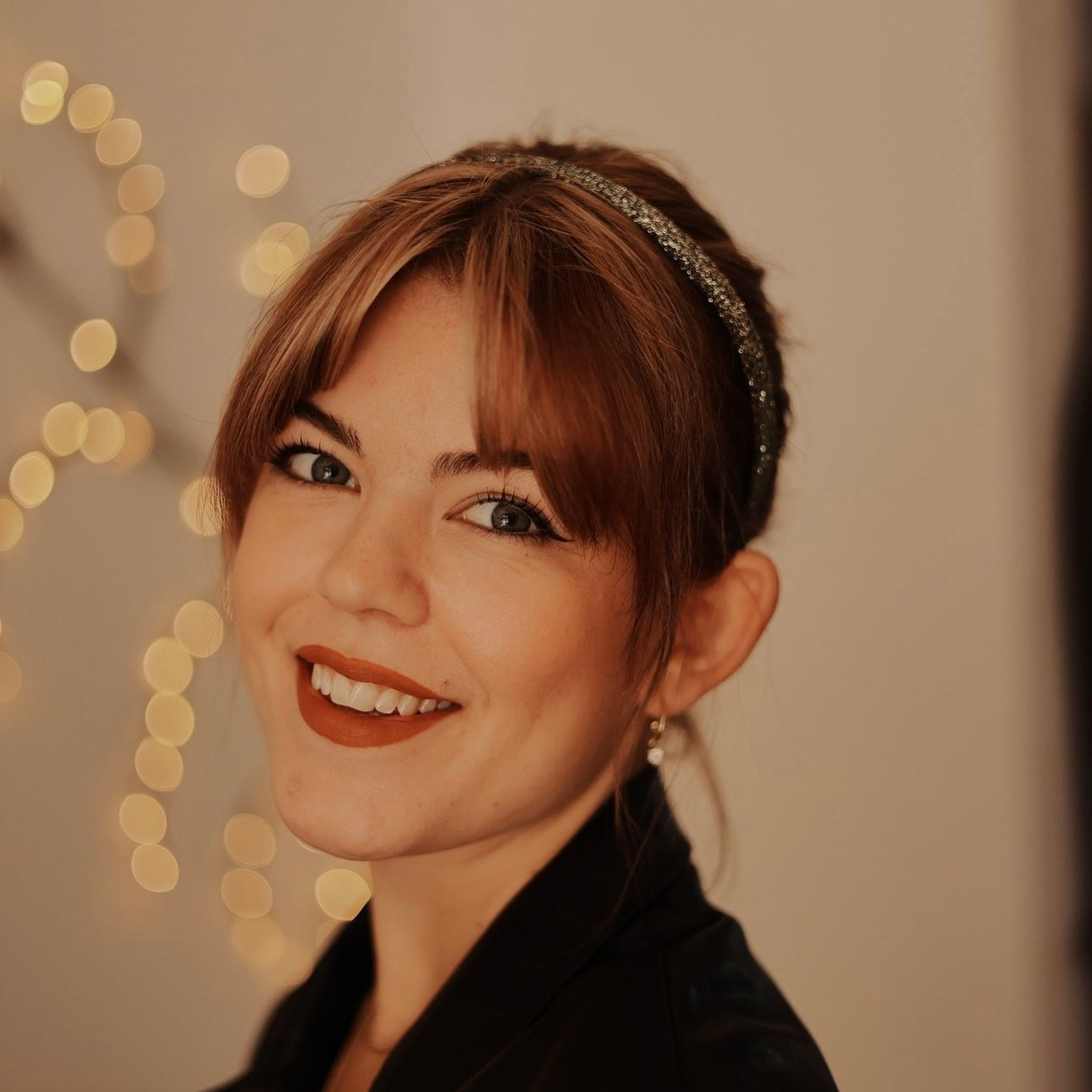 Lina - Glitzer Gold Reflex