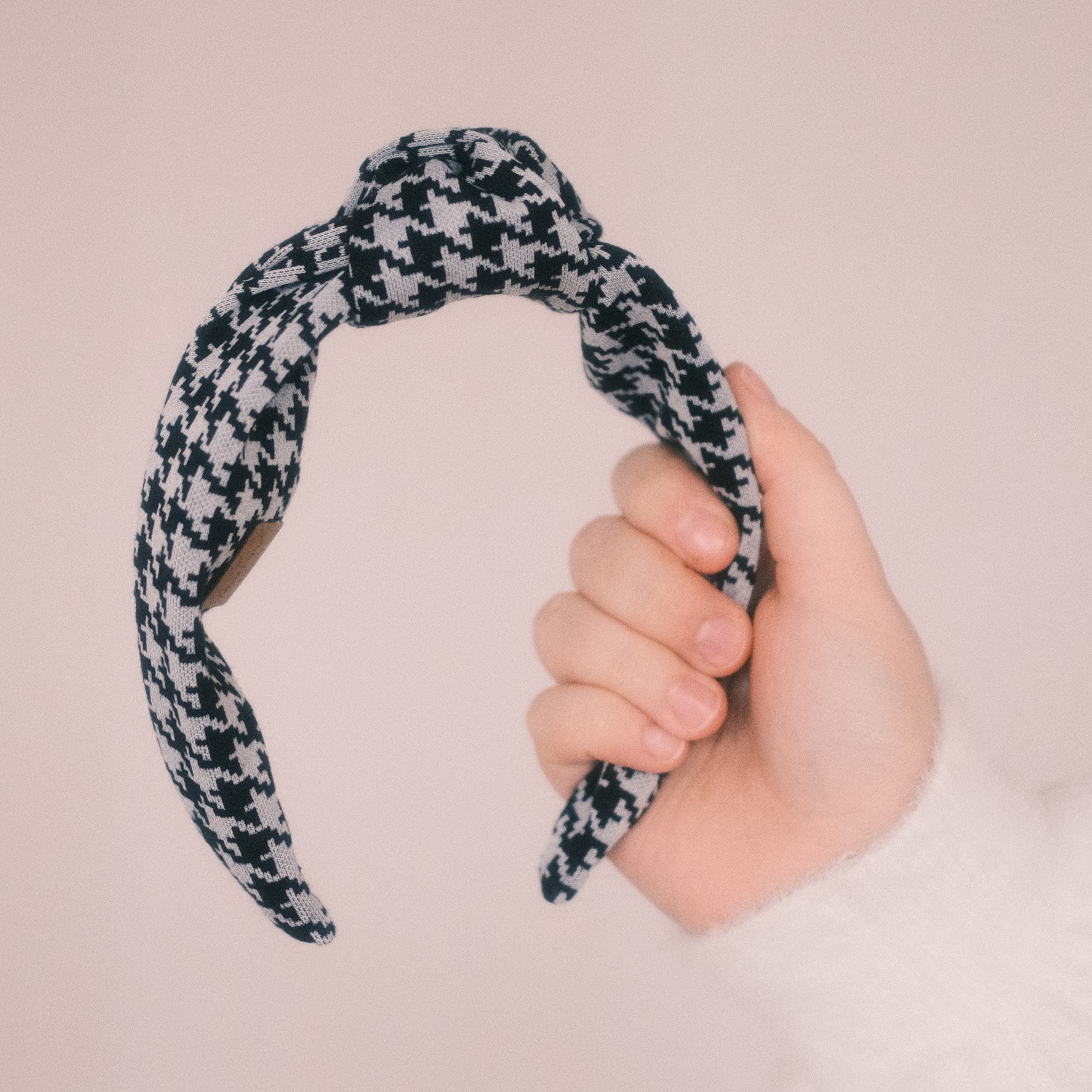 Leyla - Hahnentritt Schwarz/Weiß