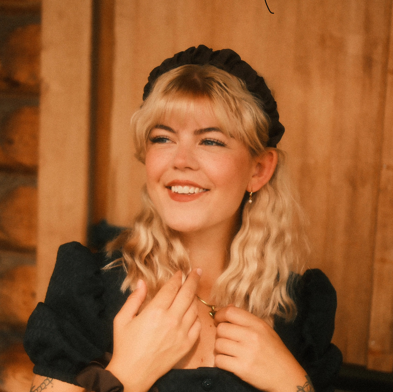 Ronja - Satin chocolate brown