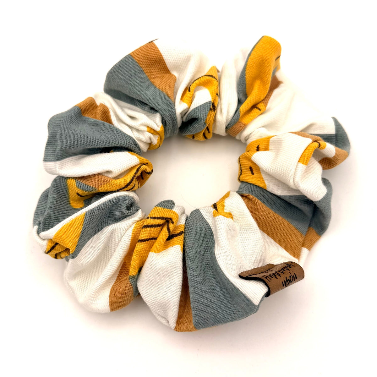 Scrunchie – Banana Streifen