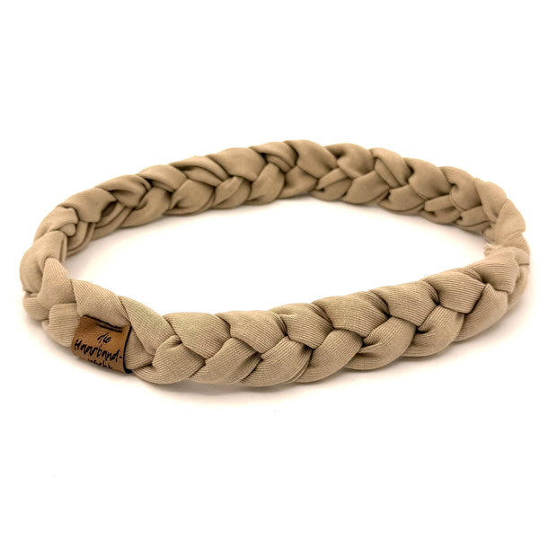 Haarband geflochten - Beige