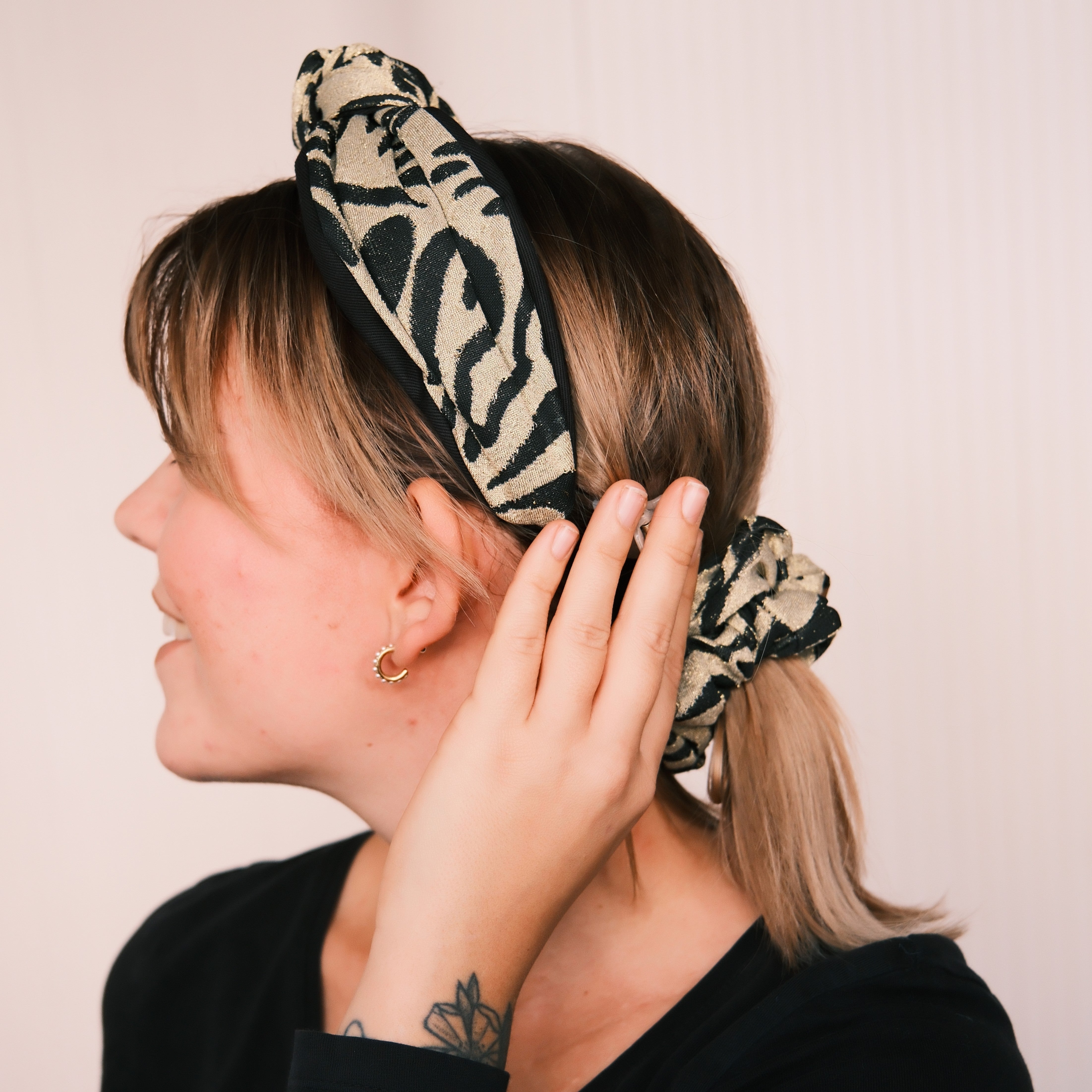 Scrunchie - Tiger Gold