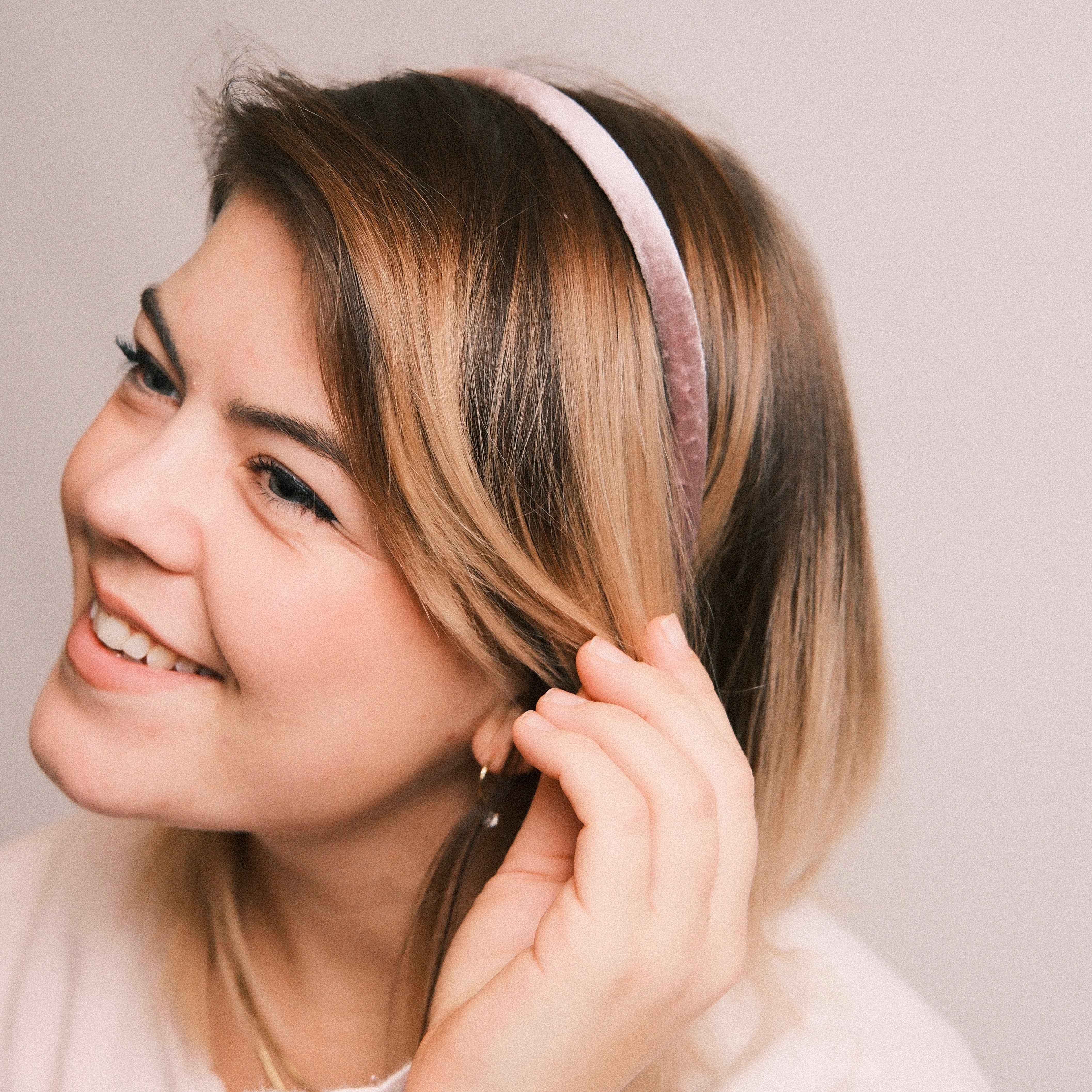 Lina - Samt zartes Lila