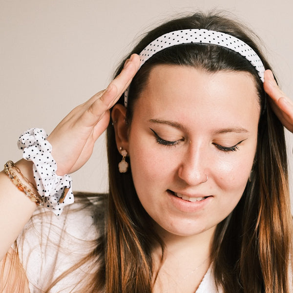 Anna - Polka Dots Mini Weiß