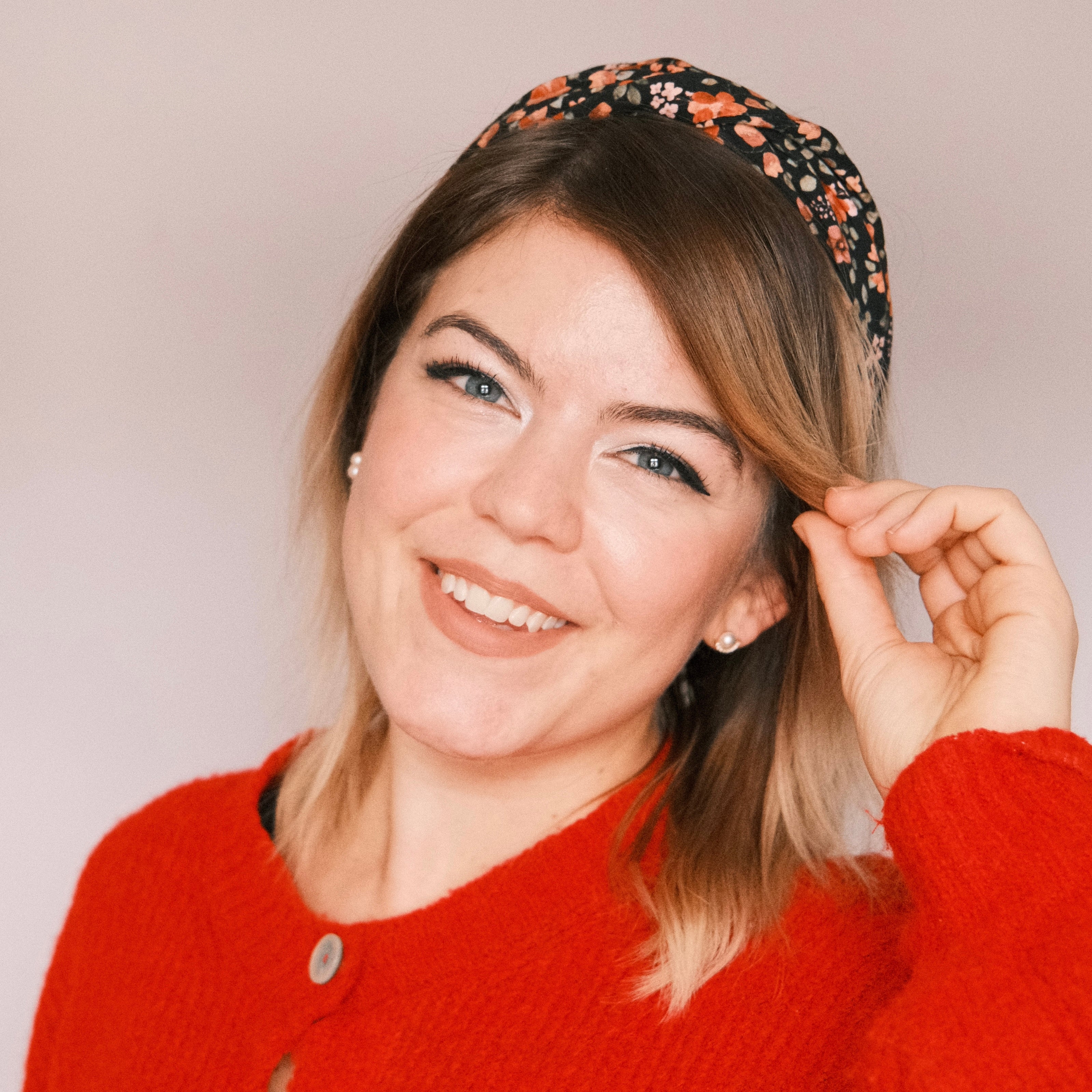 Fritzi - Orange Blumen