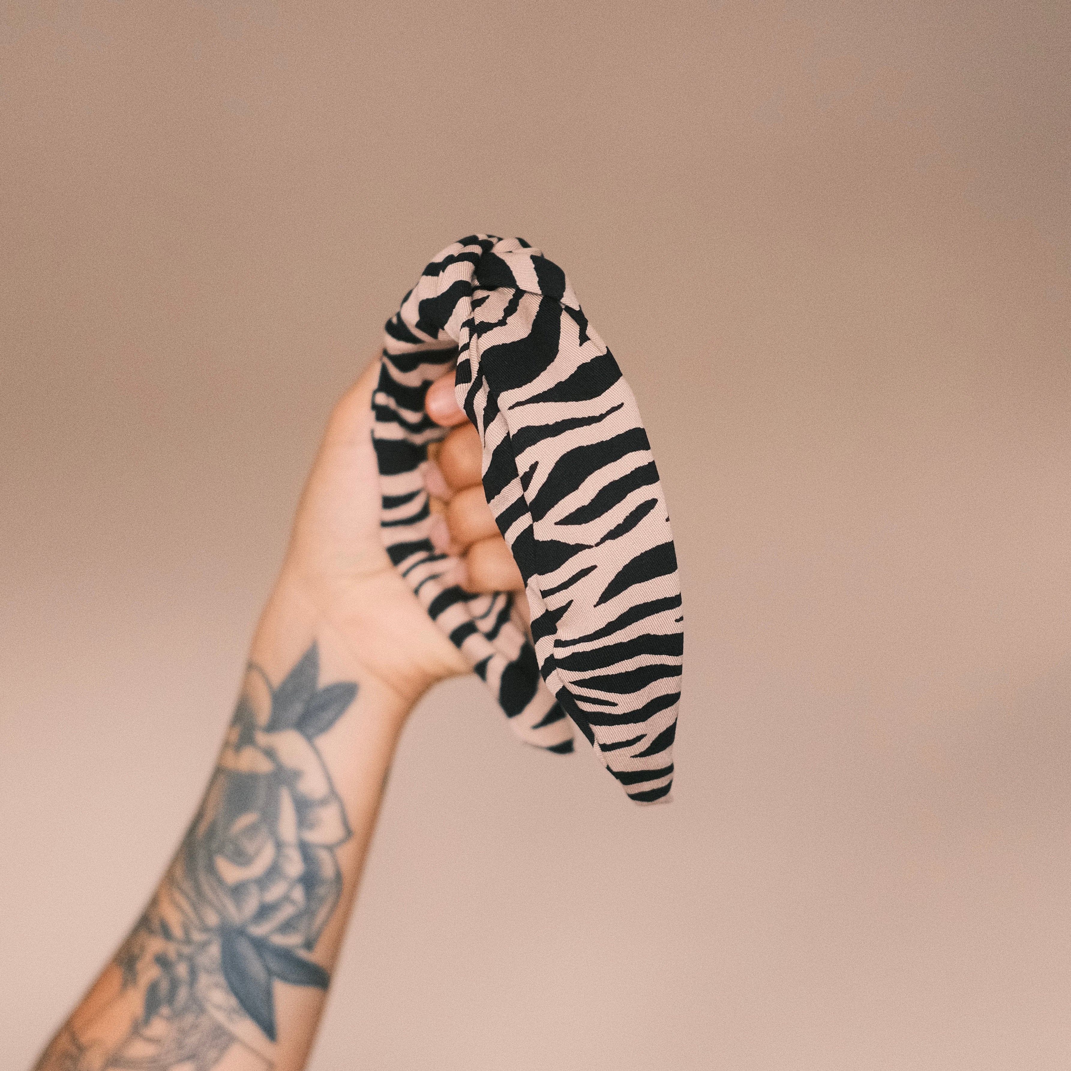 Leyla - Beige Zebra