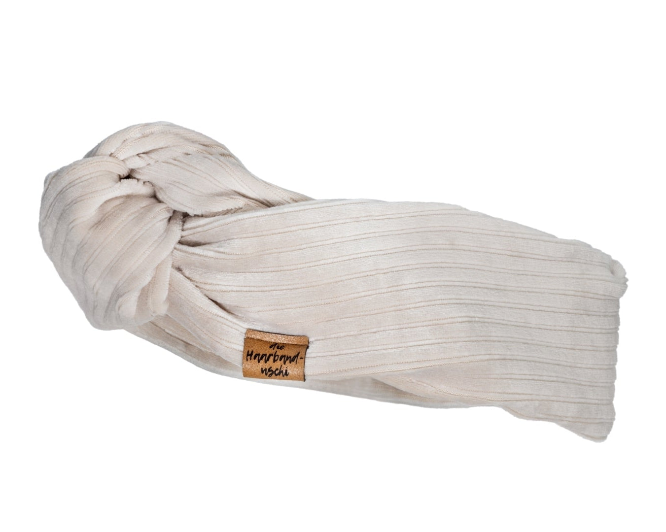 Drahthaarband Cord beige