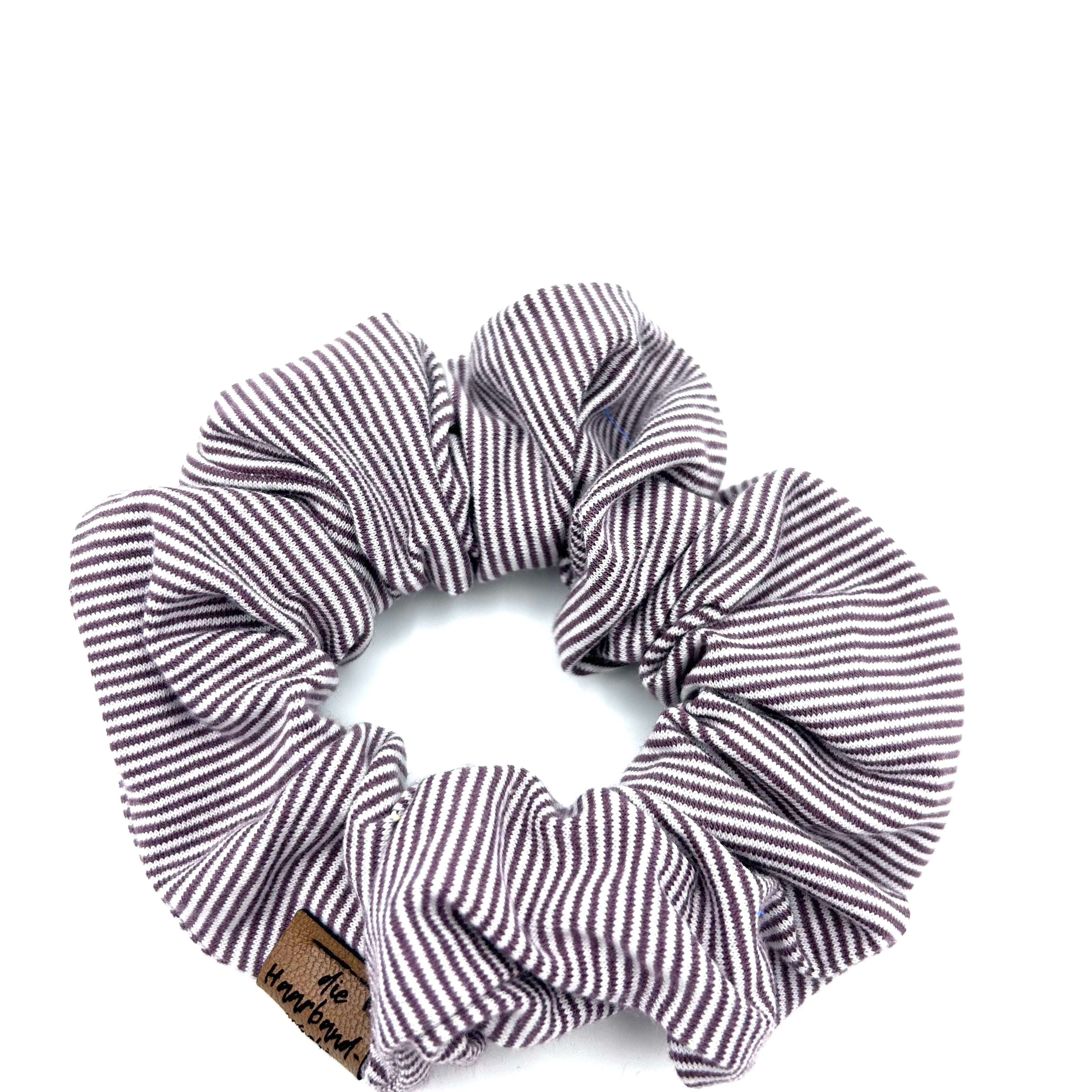 Scrunchie - gestreift Beere