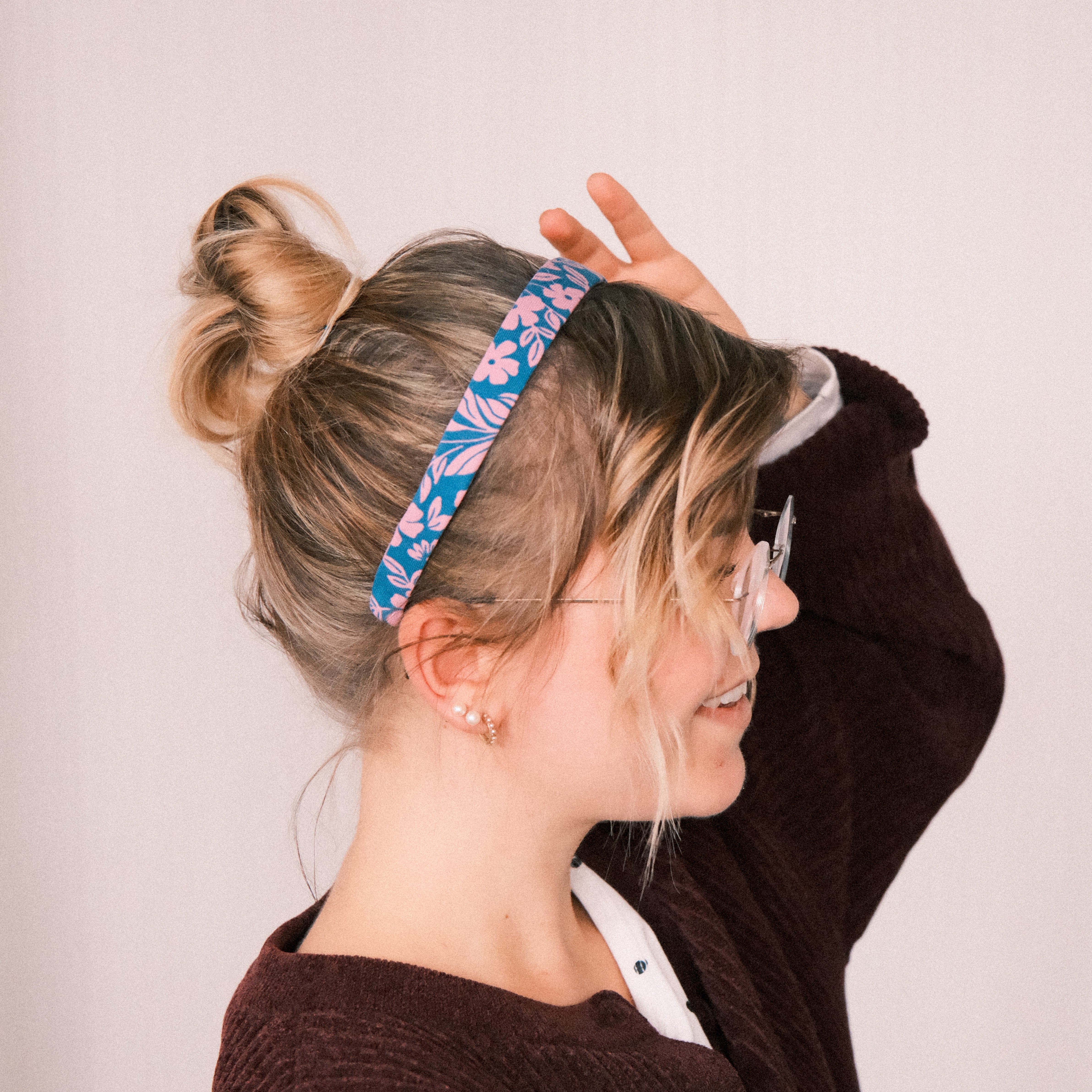 Anna - Blumenkranz Türkis