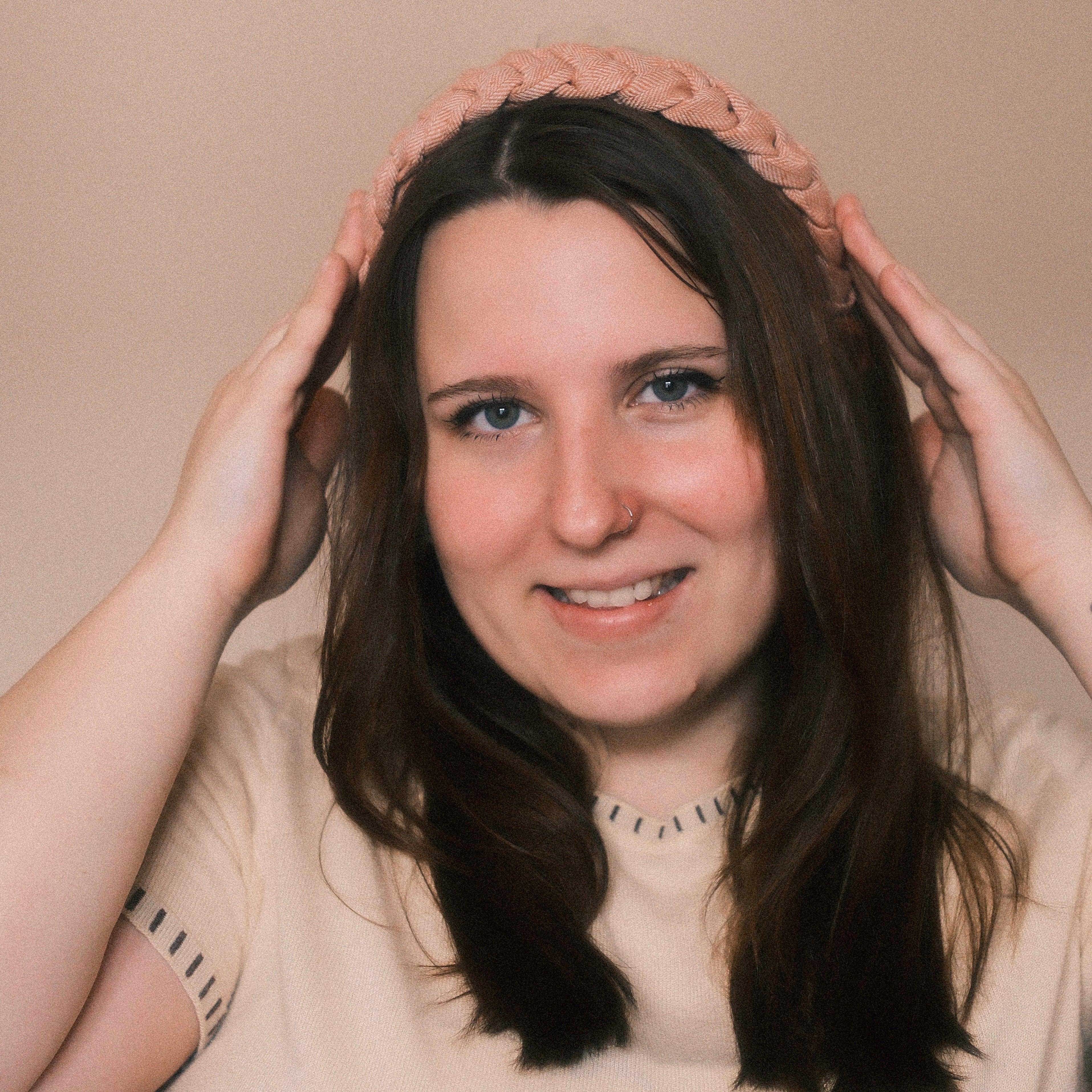 Luise - Fischgräten Rostorange