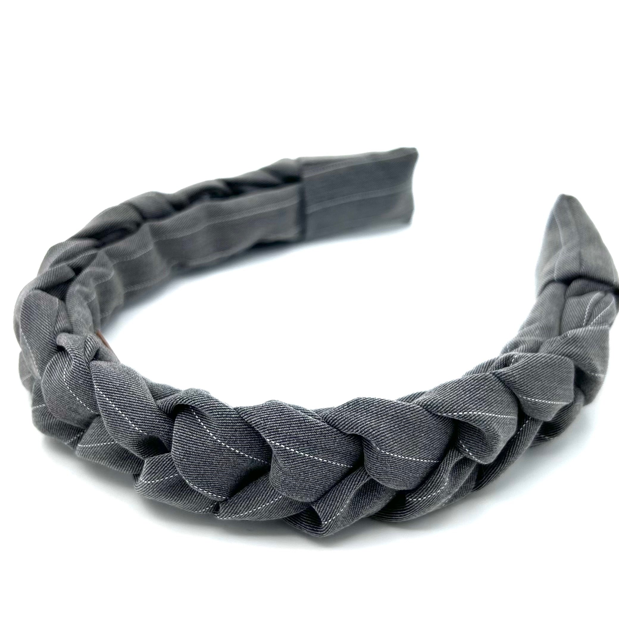 Luise - Nadelstreifen Grau