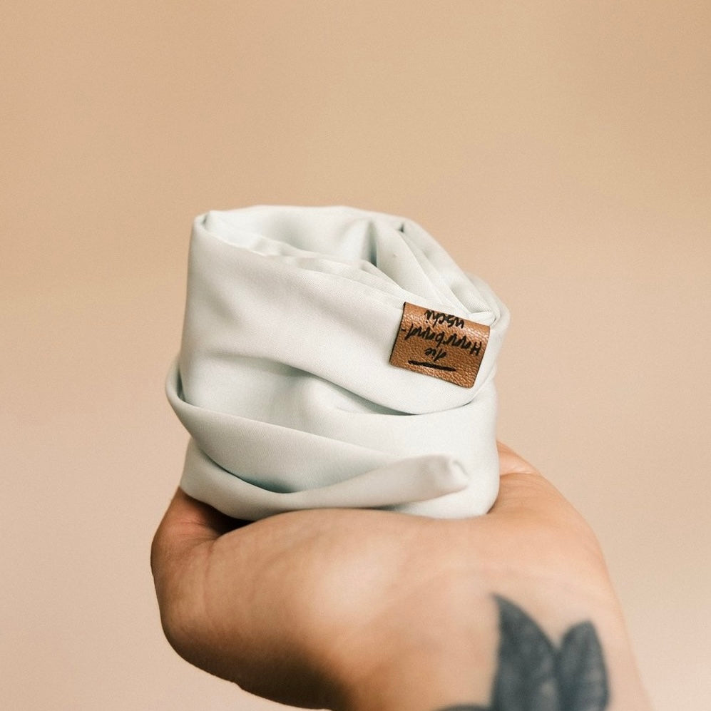 Drahthaarband Satin Mint