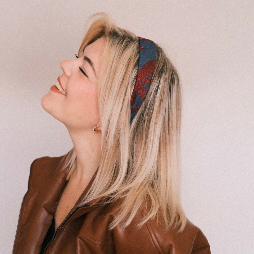 Anne - Boho Jeans Rot