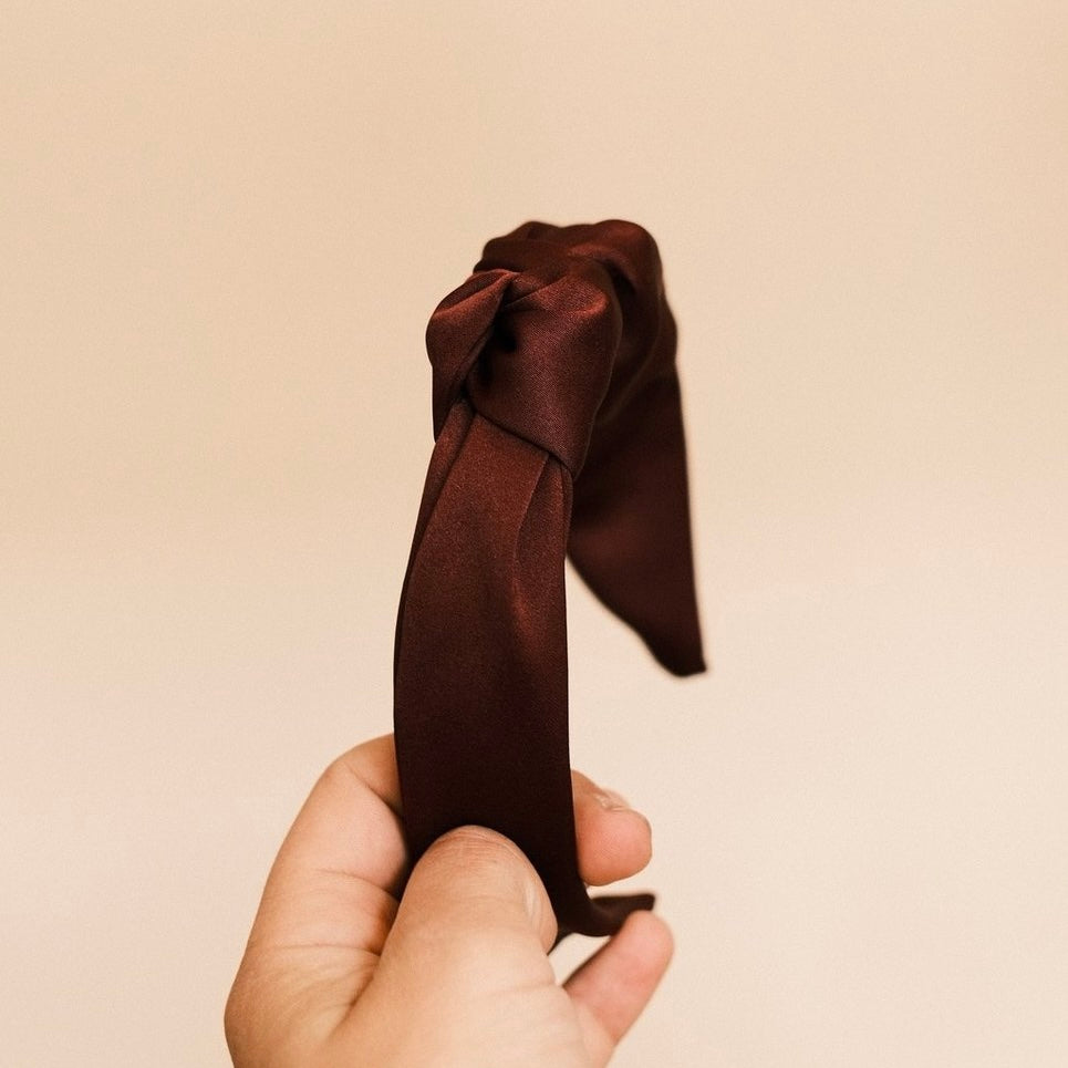 Rosalie - Bordeaux Satin