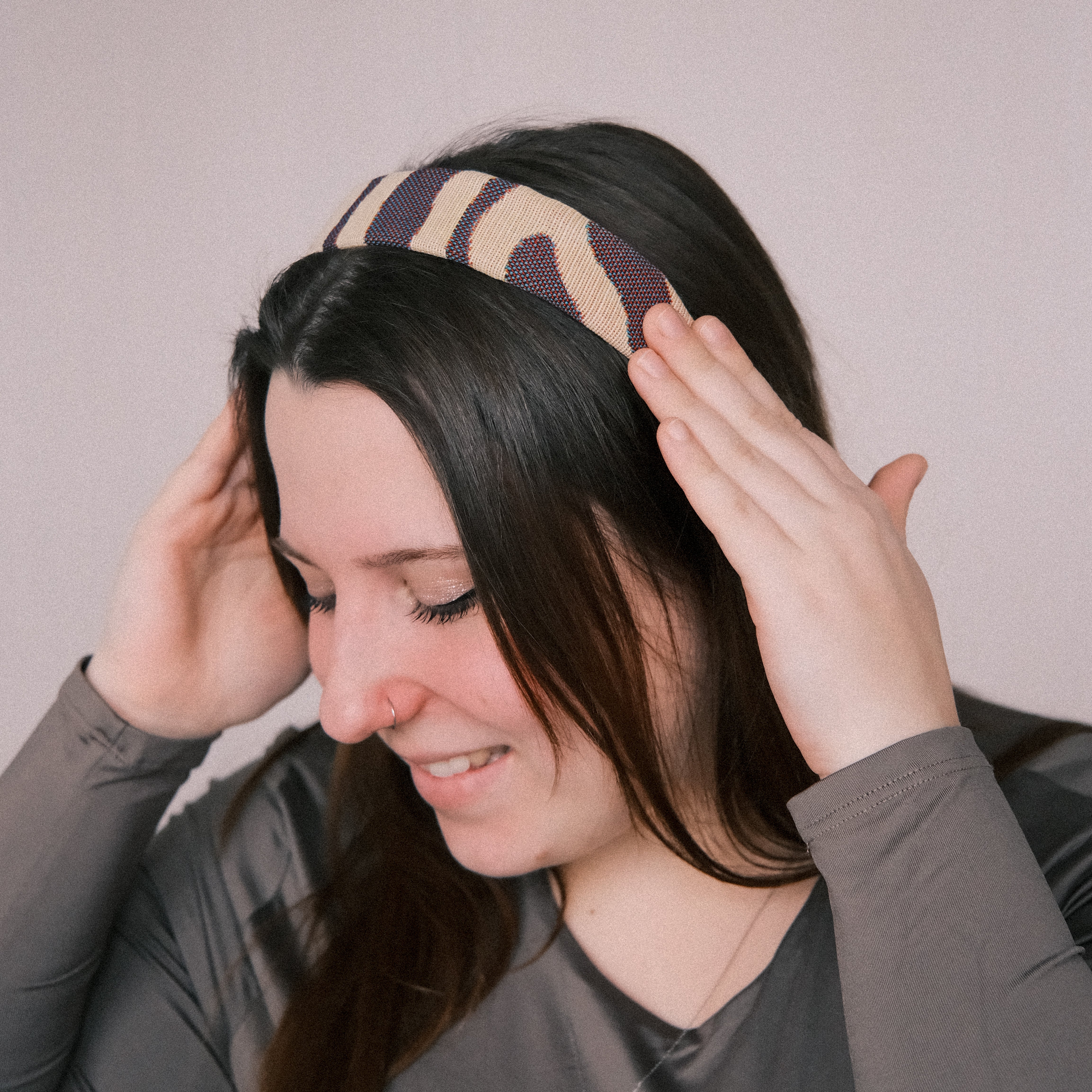 Anne - Stripe  Beige