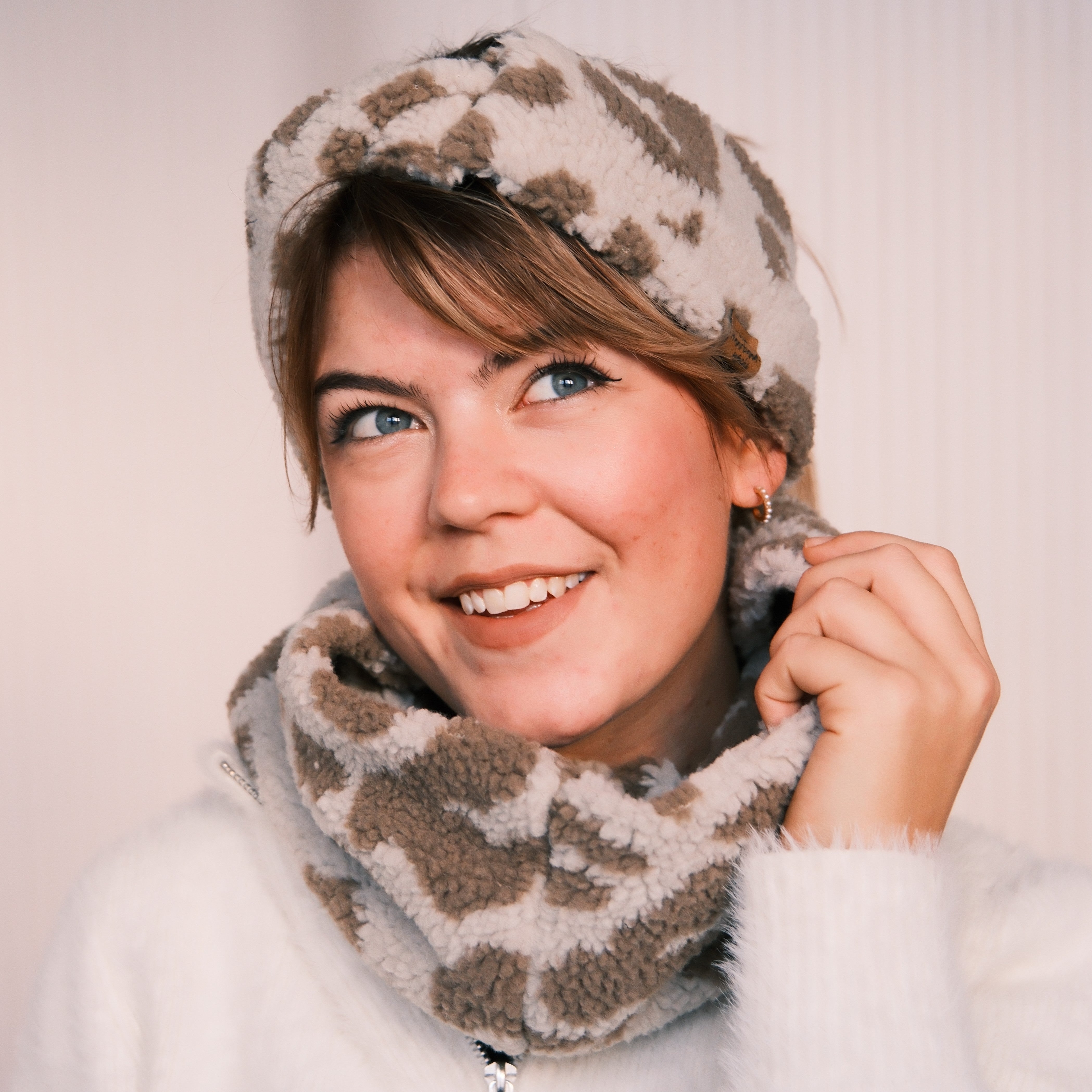 Basic Haarband - Teddy Beige Leo