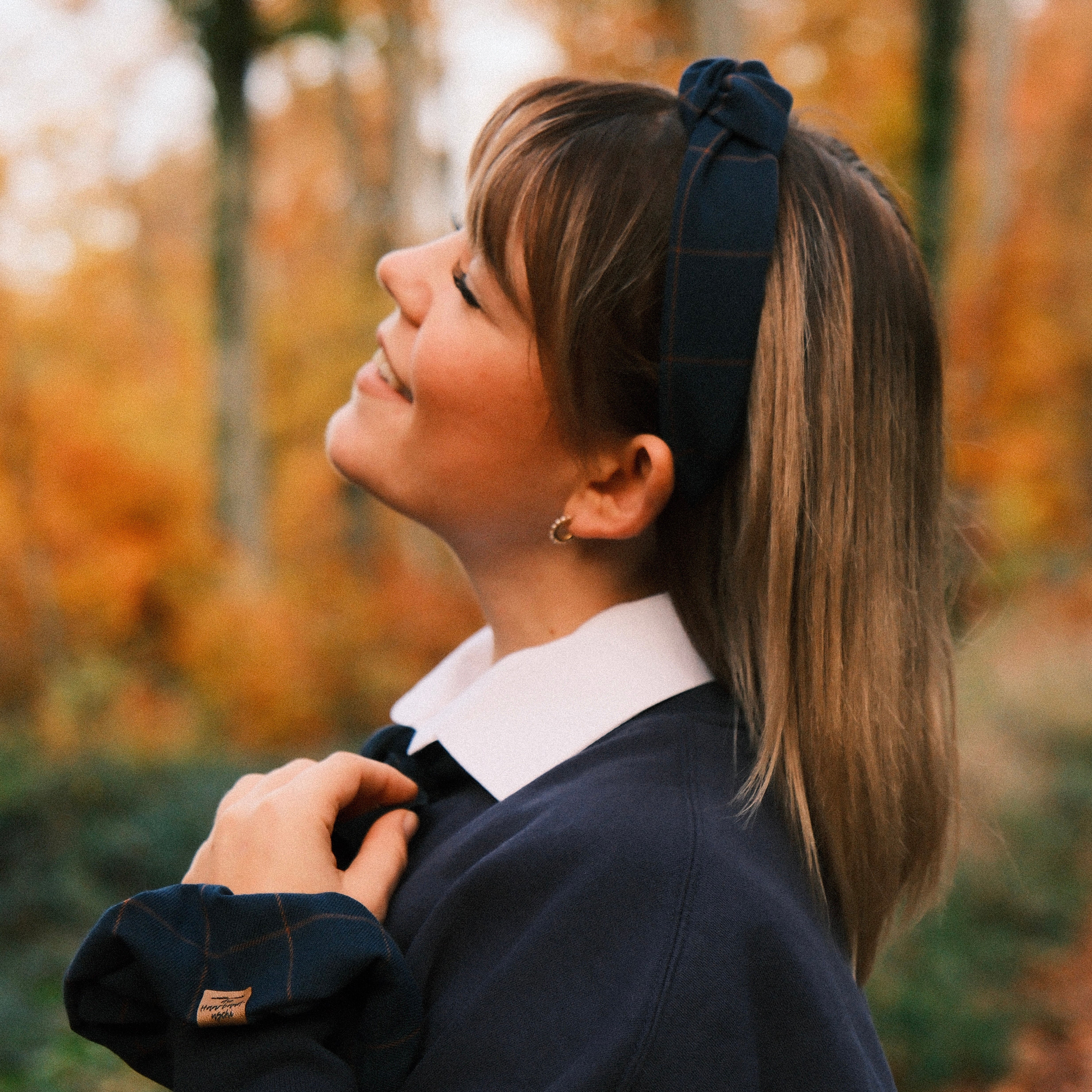 Leyla - XOXO  Blau/Braun