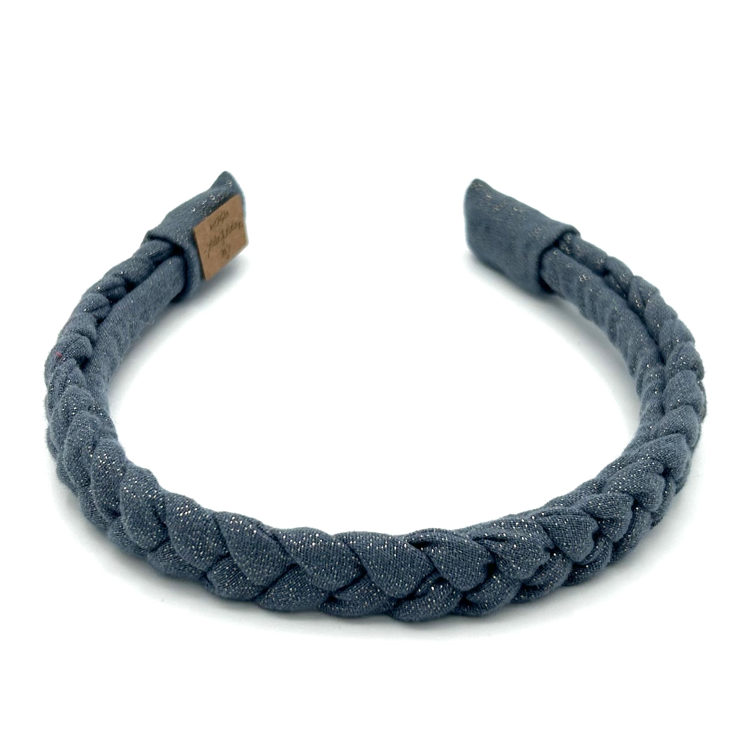 Leni - Glitzer Blaugrau