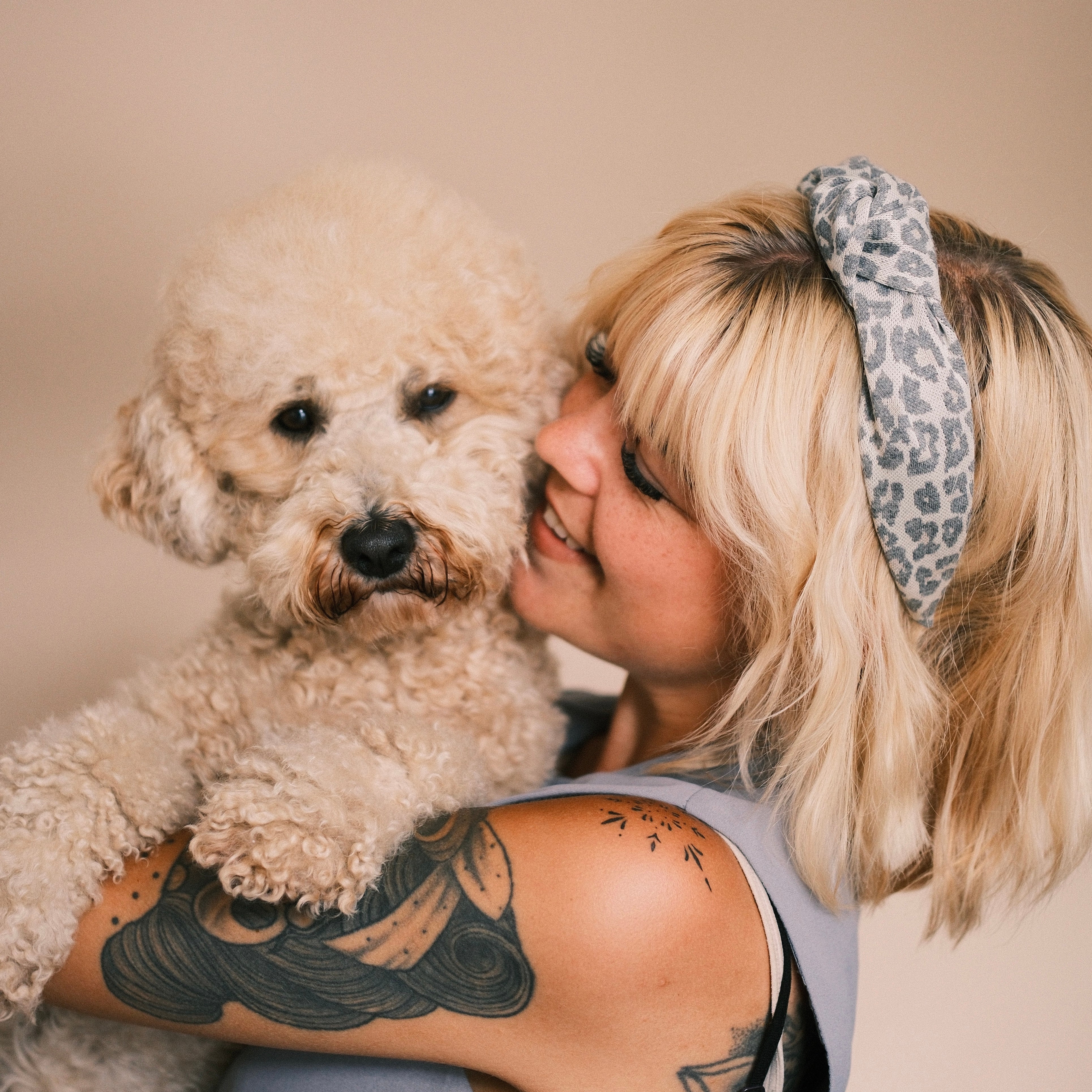 Leyla - Strick Leo Grau