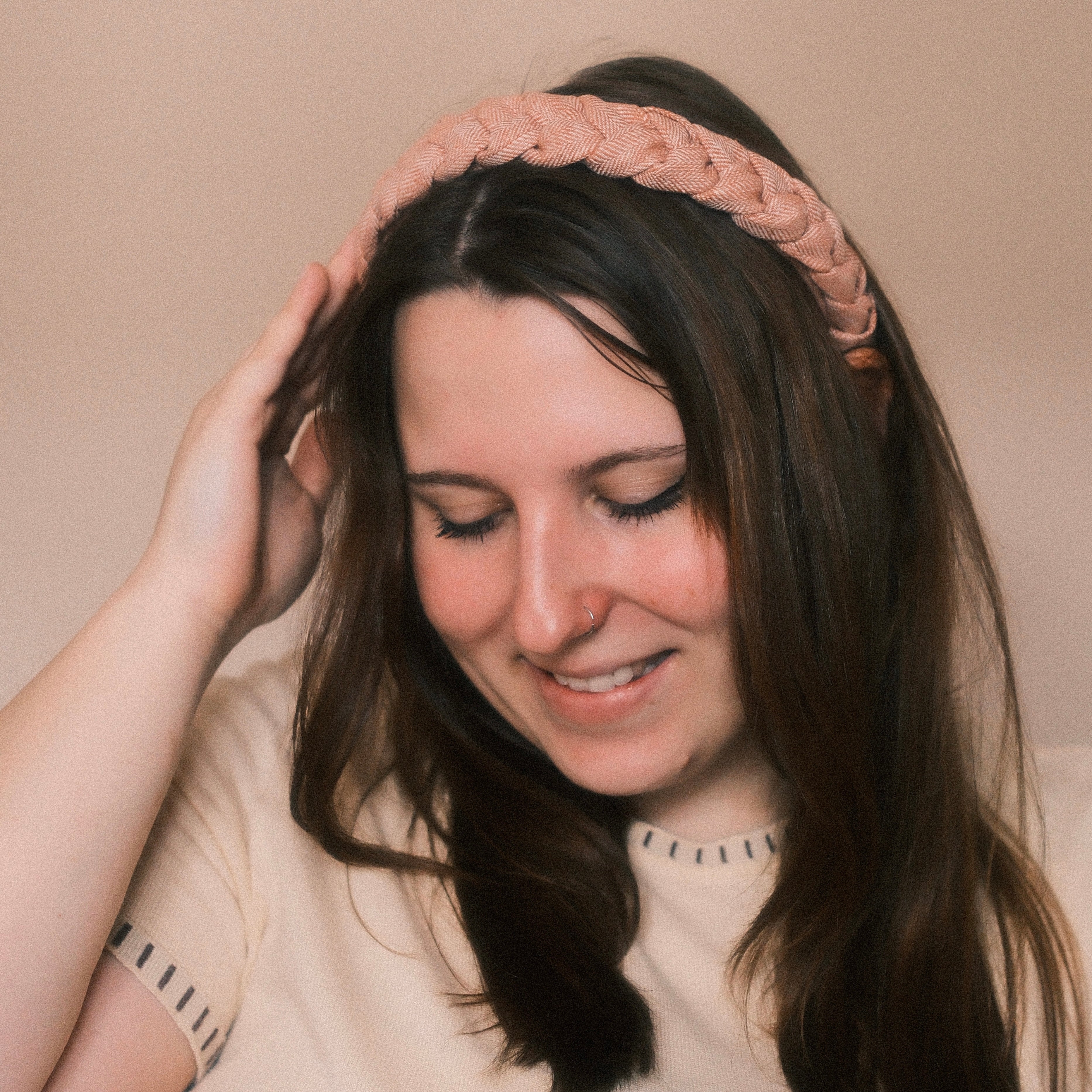 Luise - Fischgräten Rostorange